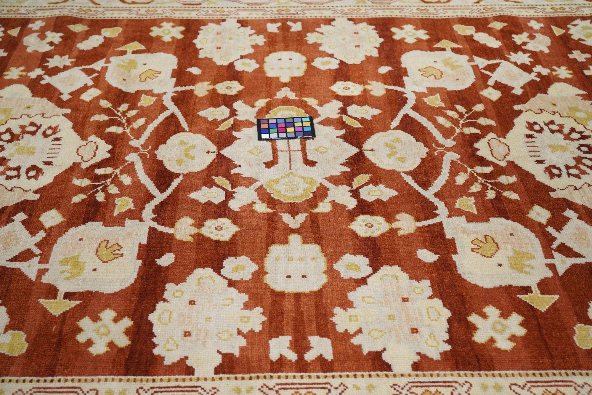 Tappeto Oushak 8'3'' x 10'0'' in vendita 3