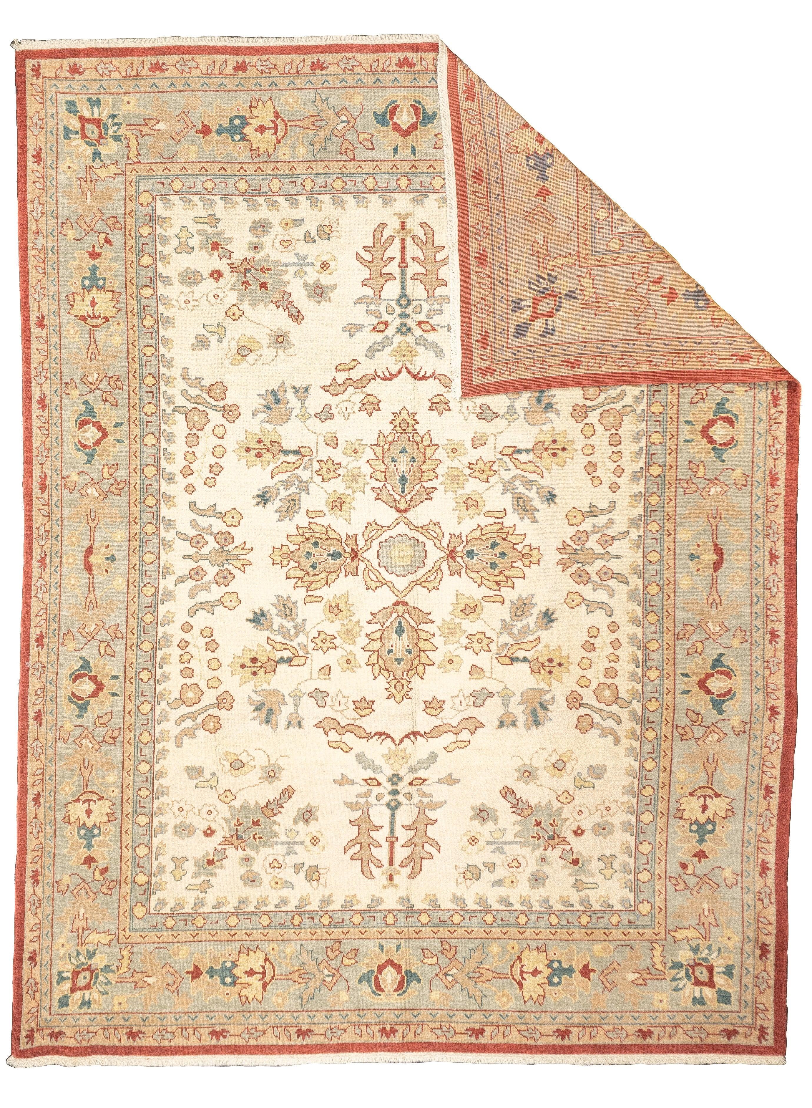 Oushak-Teppich 9'0