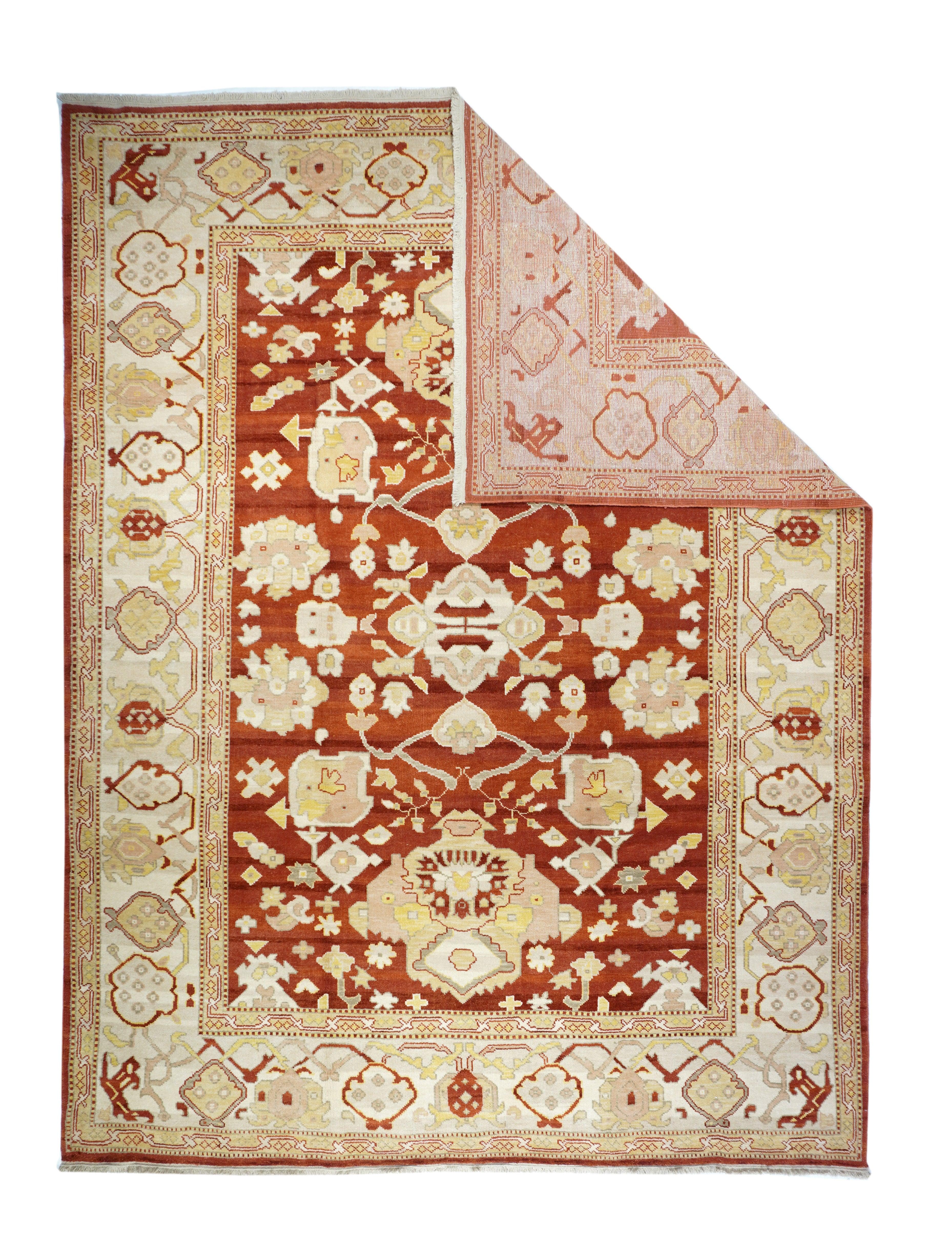 Tapis Oushak 9'0'' x 12'0''.