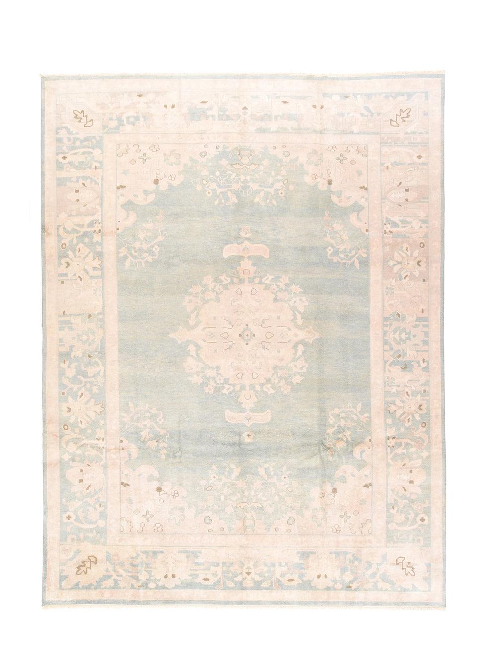 Oushak-Teppich 9'0'' x 12'0'' (Türkisch) im Angebot