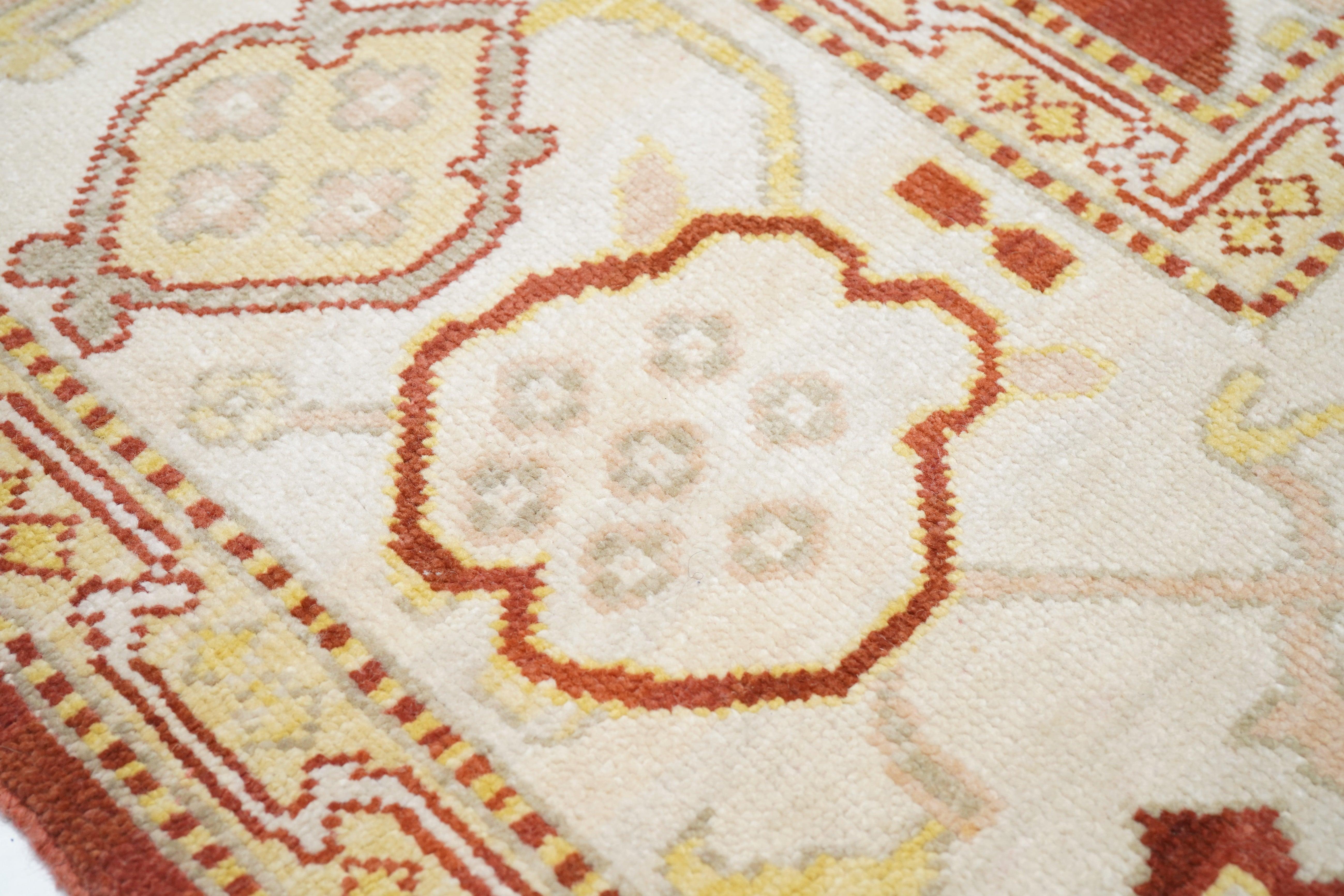 XXIe siècle et contemporain Tapis Oushak 9'0'' x 12'0'' en vente