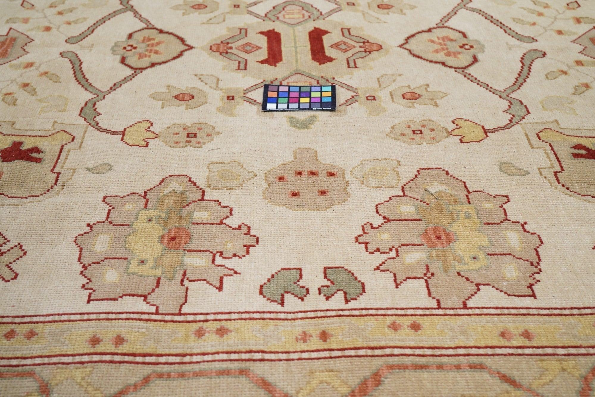 Wool Oushak Rug 9'0
