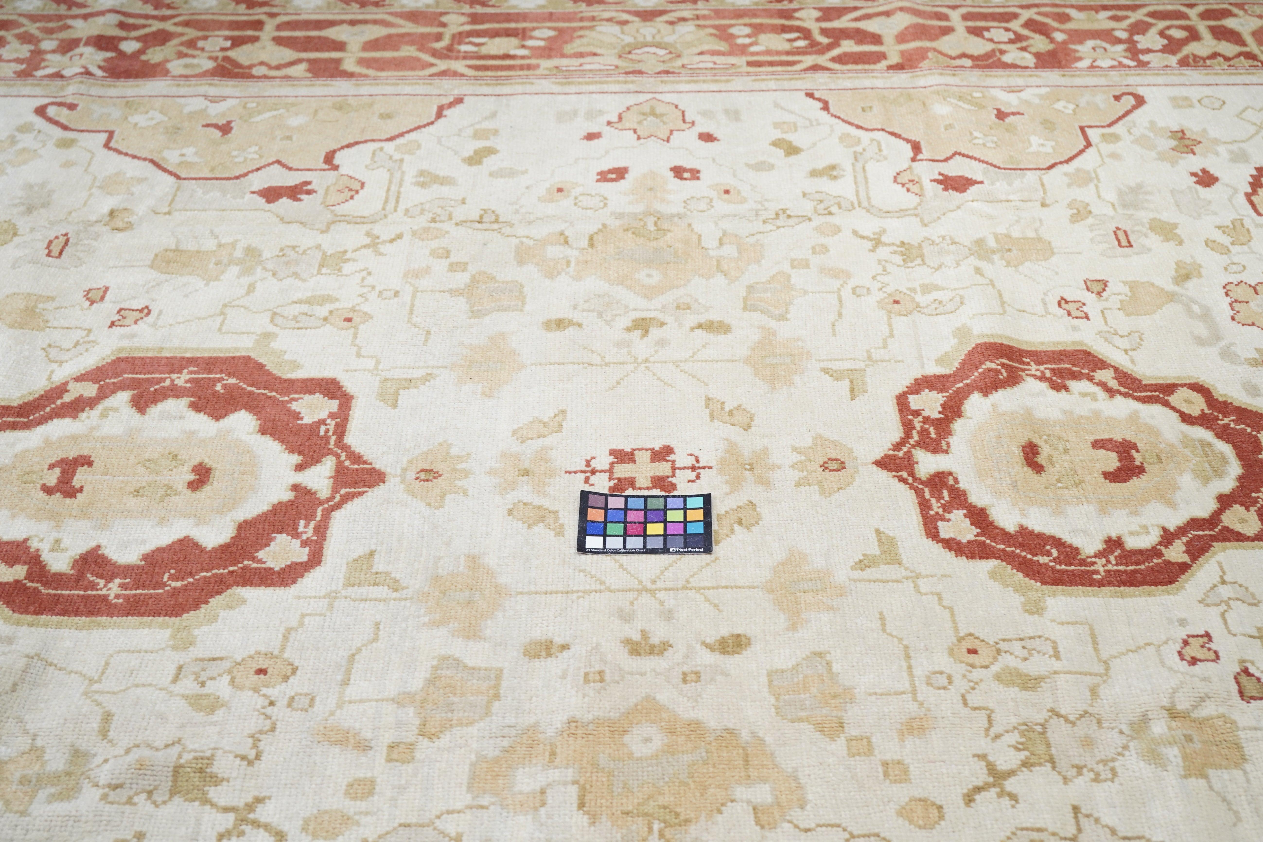 Tapis Oushak 9'0'' x 12'0'' en vente 2
