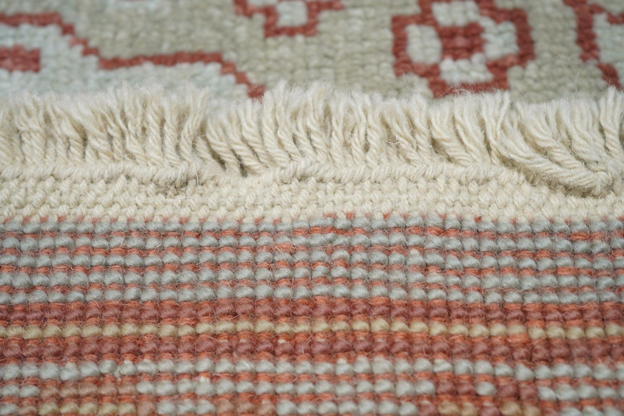 Oushak-Teppich 9'3'' x 12'3'' im Angebot 7