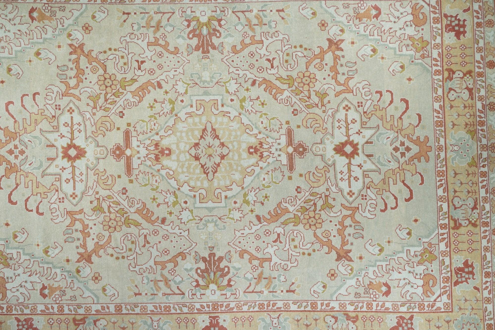 Oushak-Teppich 9'3'' x 12'3'' (Türkisch) im Angebot