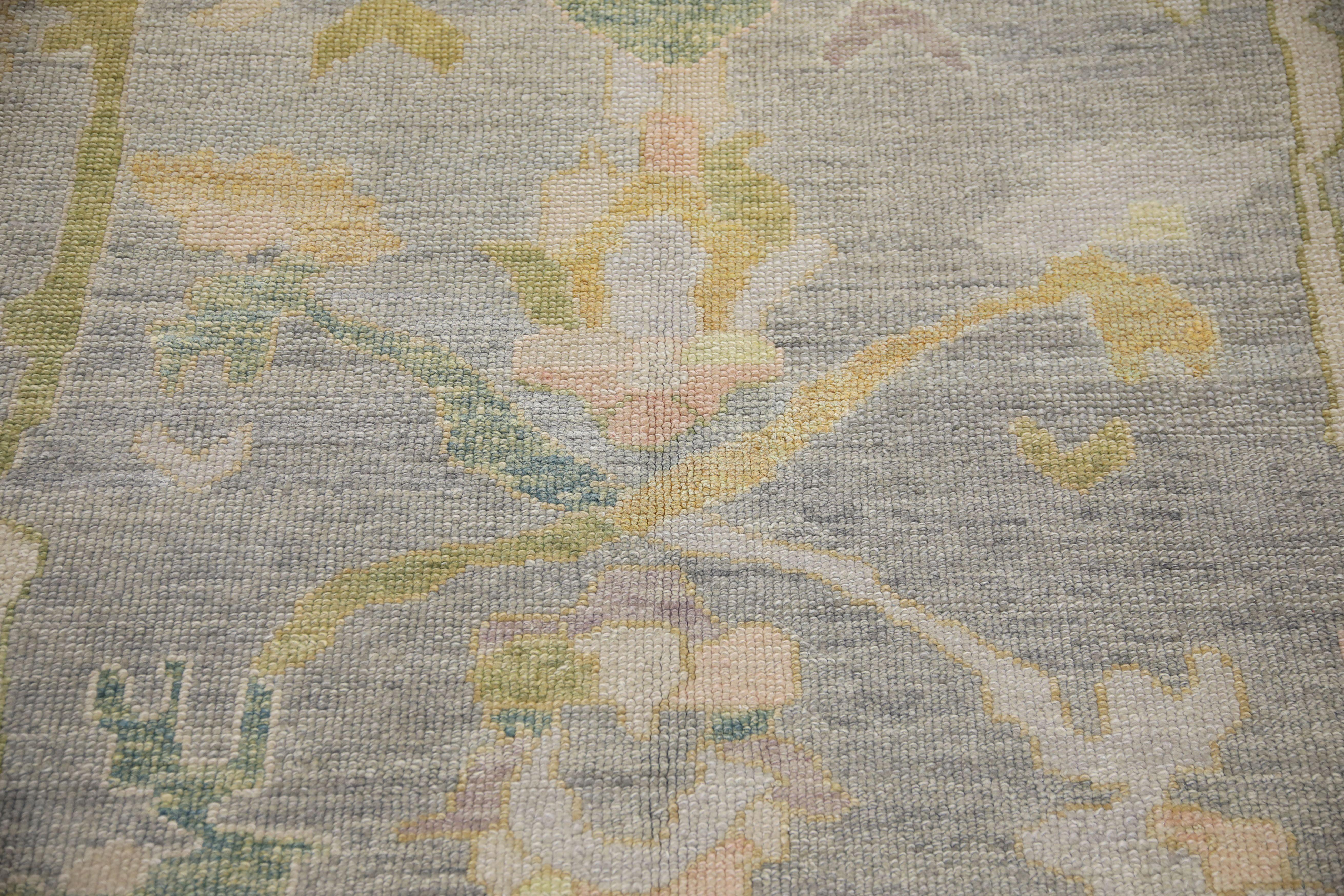 Oushak-Teppich Orientalischer handgeknüpfter türkischer Oushak 10' x 12'2