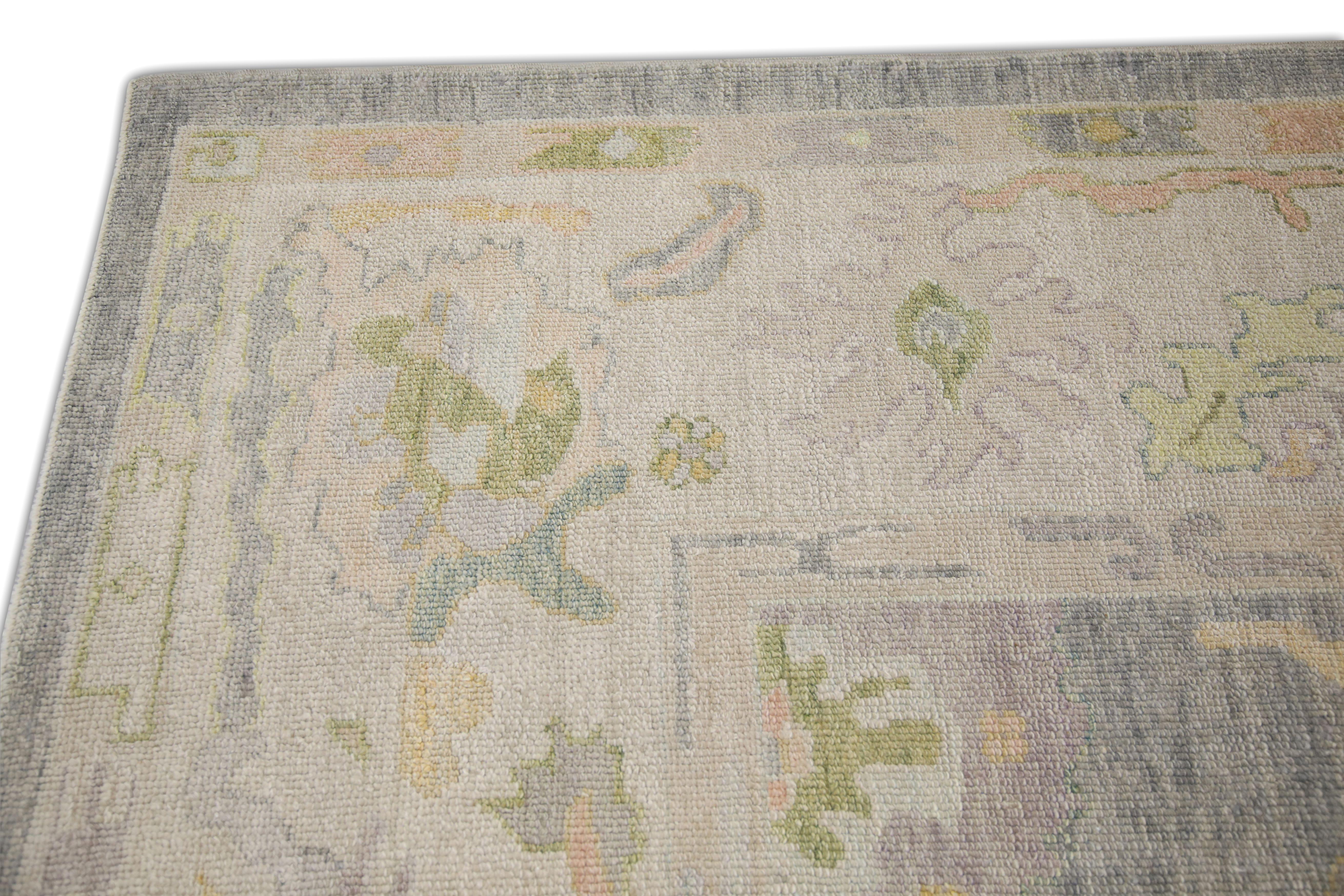 Oushak-Teppich Orientalischer handgeknüpfter türkischer Oushak 10' x 12'2