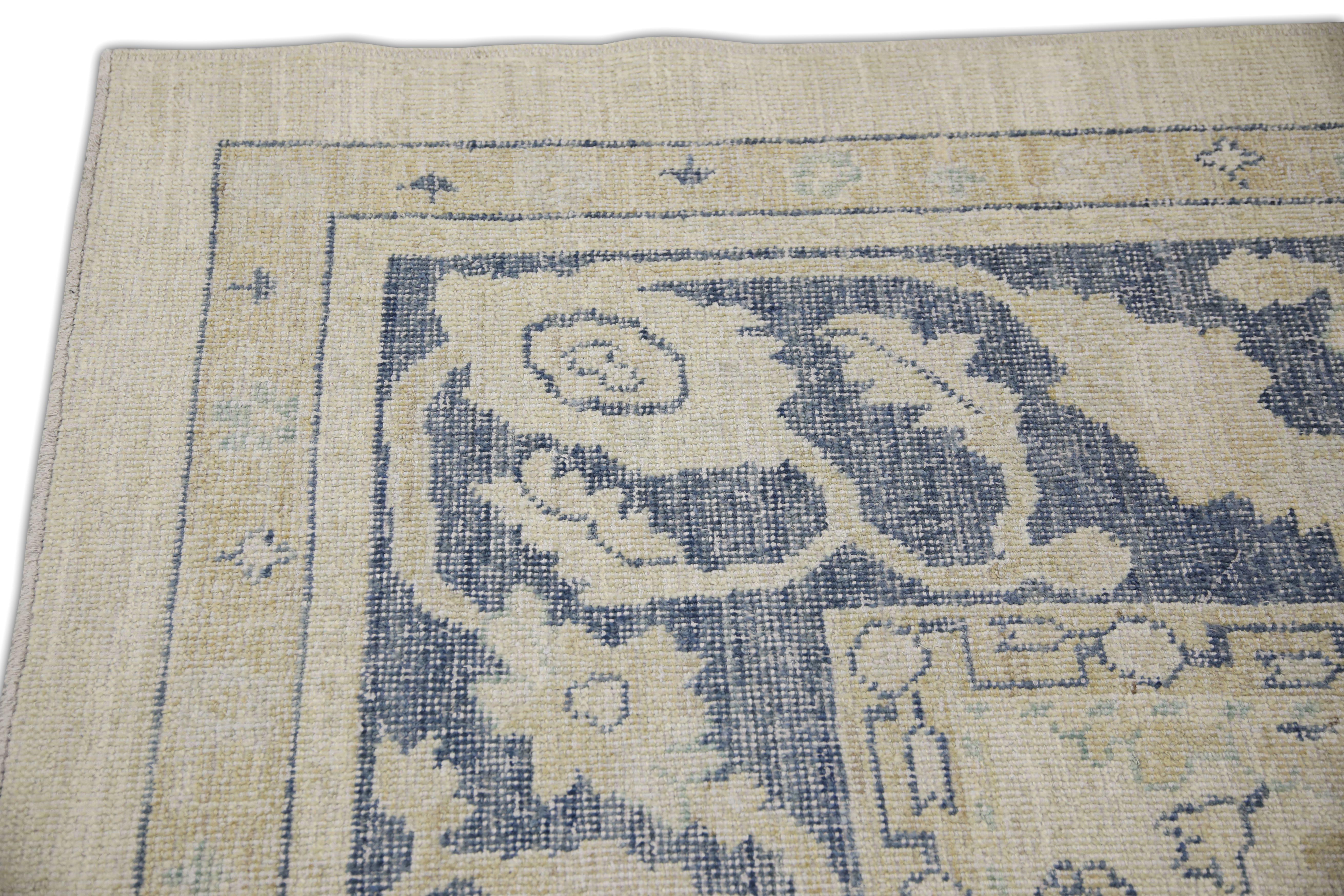 Oushak-Teppich Orientalischer handgeknüpfter türkischer Oushak 10'3