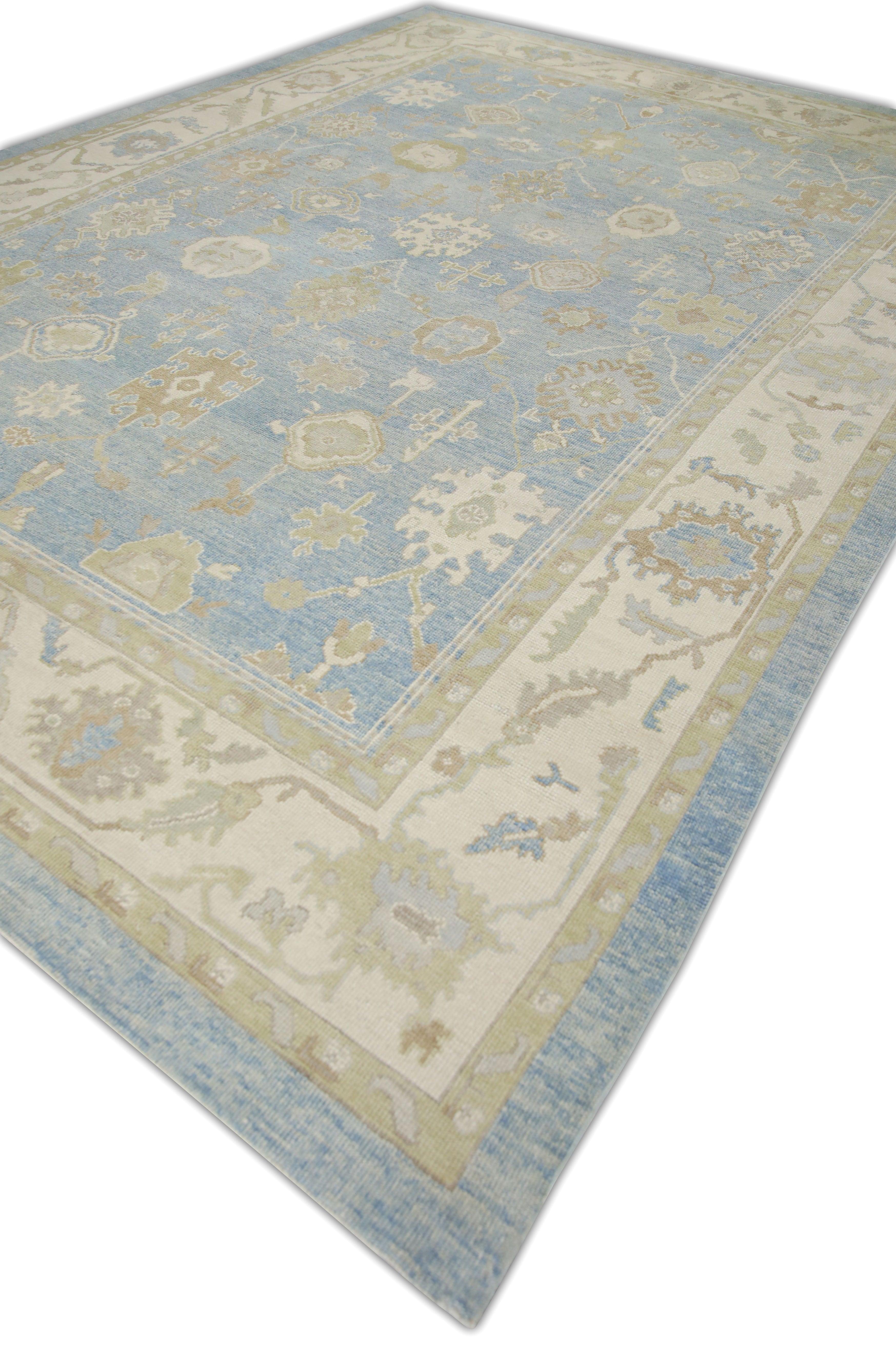 Tappeto Oushak Orientale annodato a mano Turco Oushak 10'7