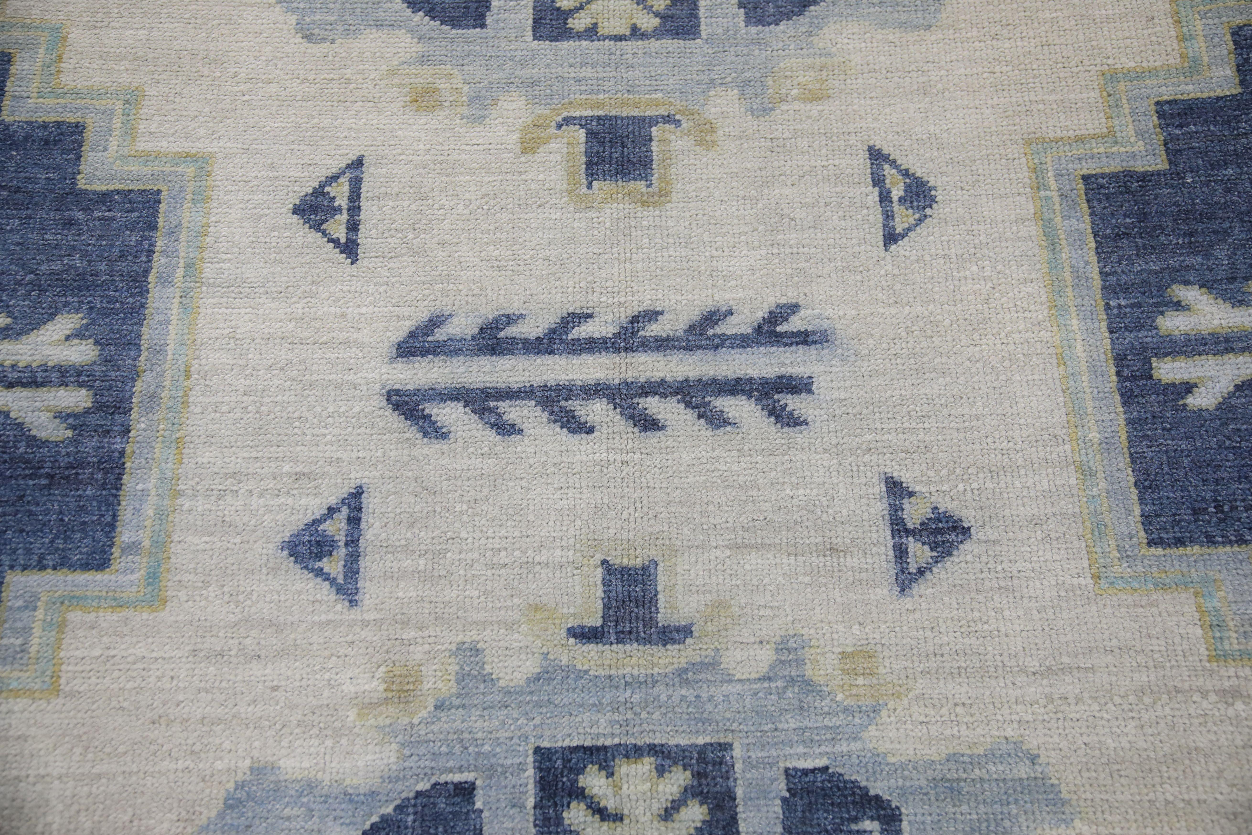 Oushak-Teppich Orientalischer handgeknüpfter türkischer Oushak 12'5