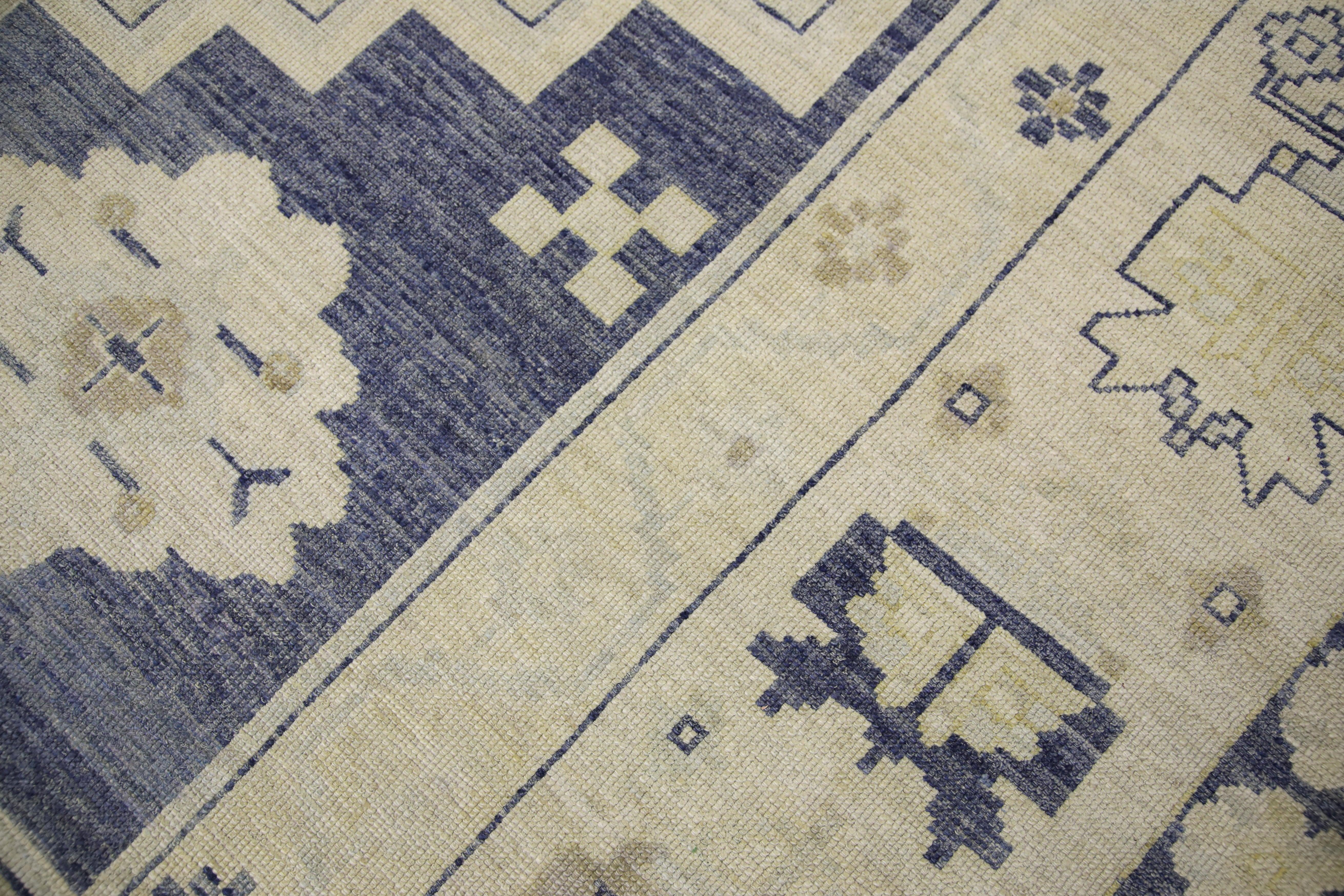 Oushak-Teppich Orientalischer handgeknüpfter türkischer Oushak 13'6
