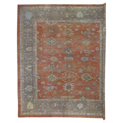 Oushak Rug Oriental Hand Knotted Turkish Oushak 16' x 18' #2102