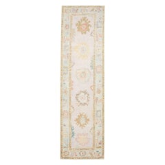 Oushak Rug Oriental Hand Knotted Turkish Oushak 2
10" x 10
 #2730