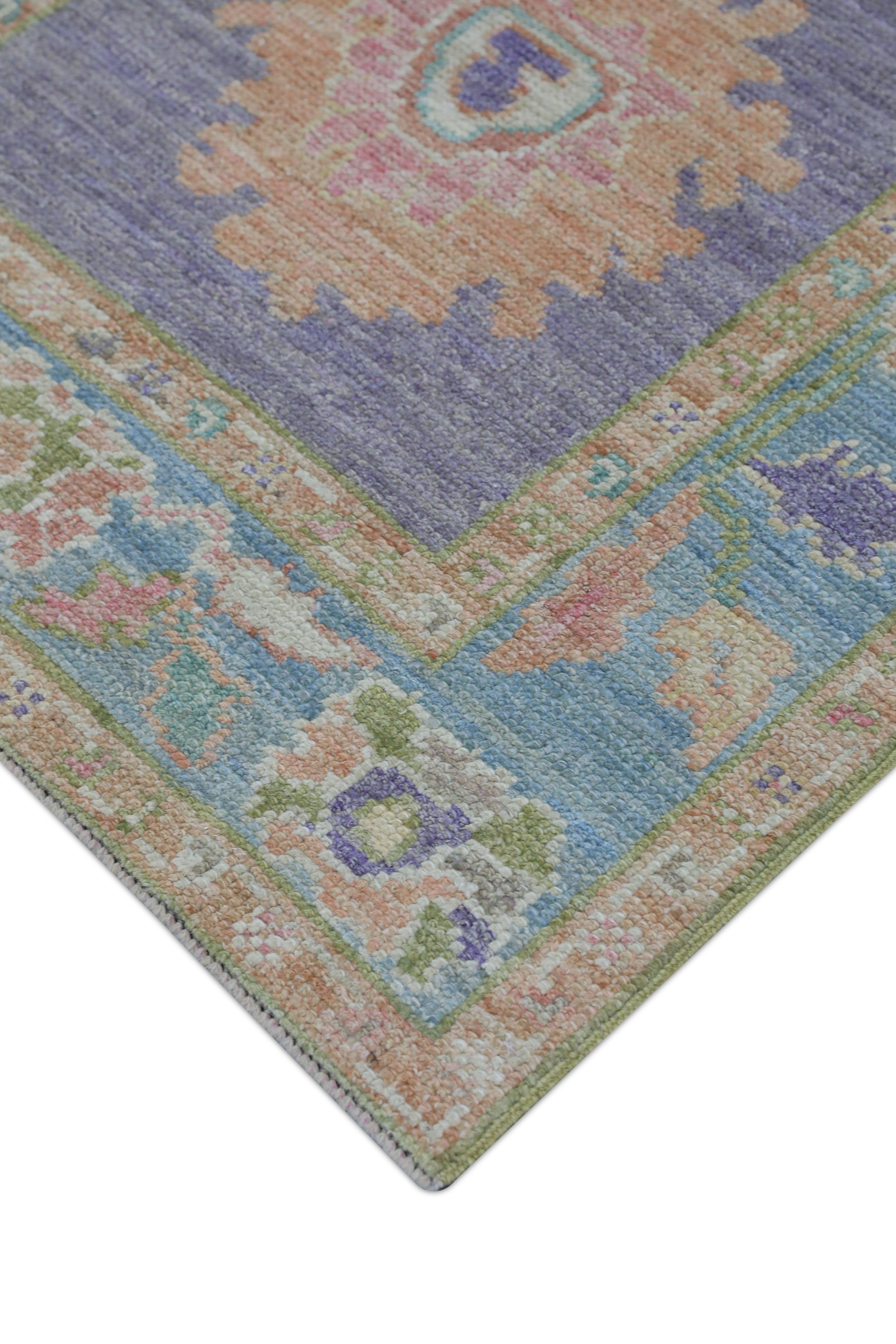 Oushak-Teppich Orientalischer handgeknüpfter türkischer Oushak 2'10
