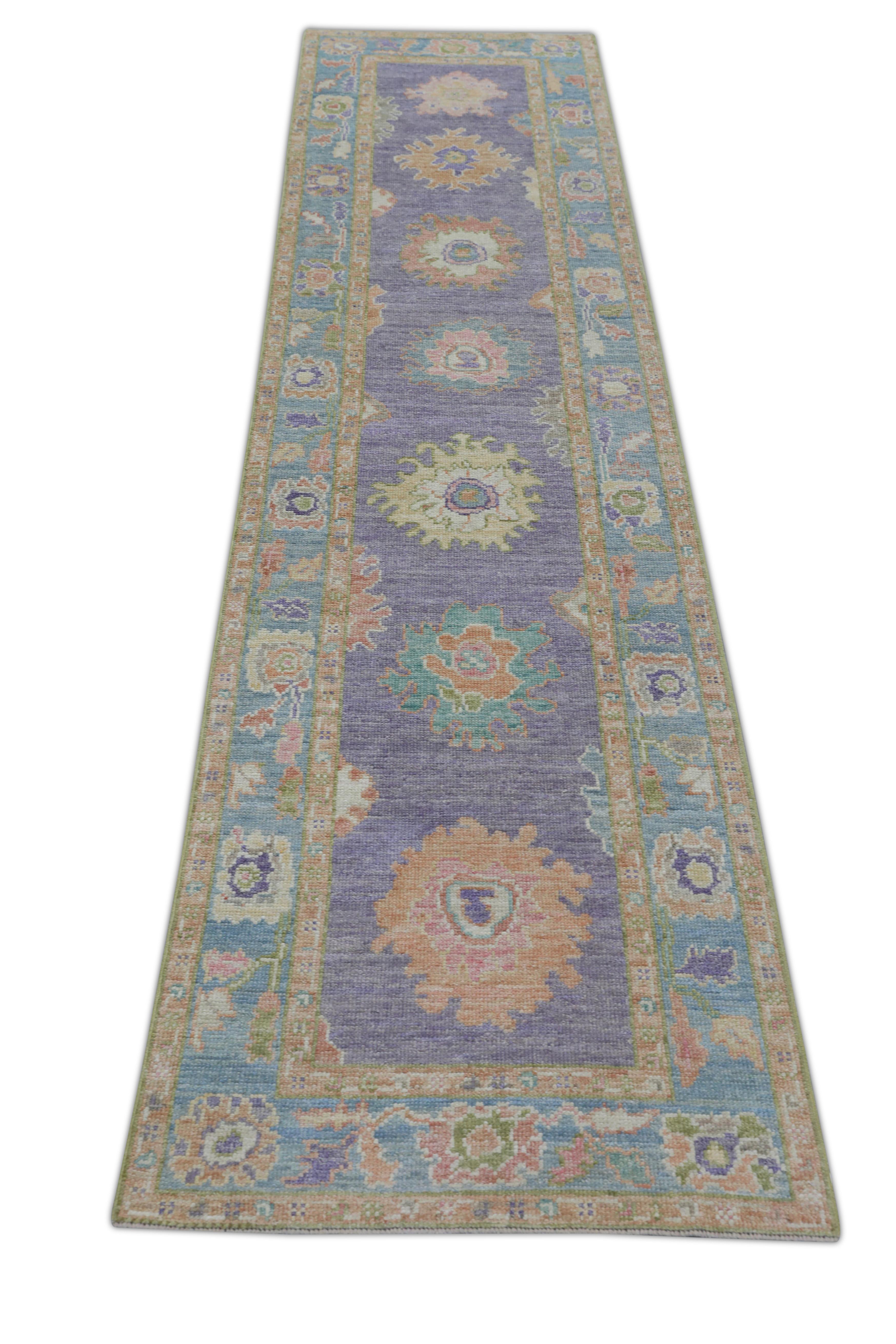 Oushak-Teppich Orientalischer handgeknüpfter türkischer Oushak 2'10
