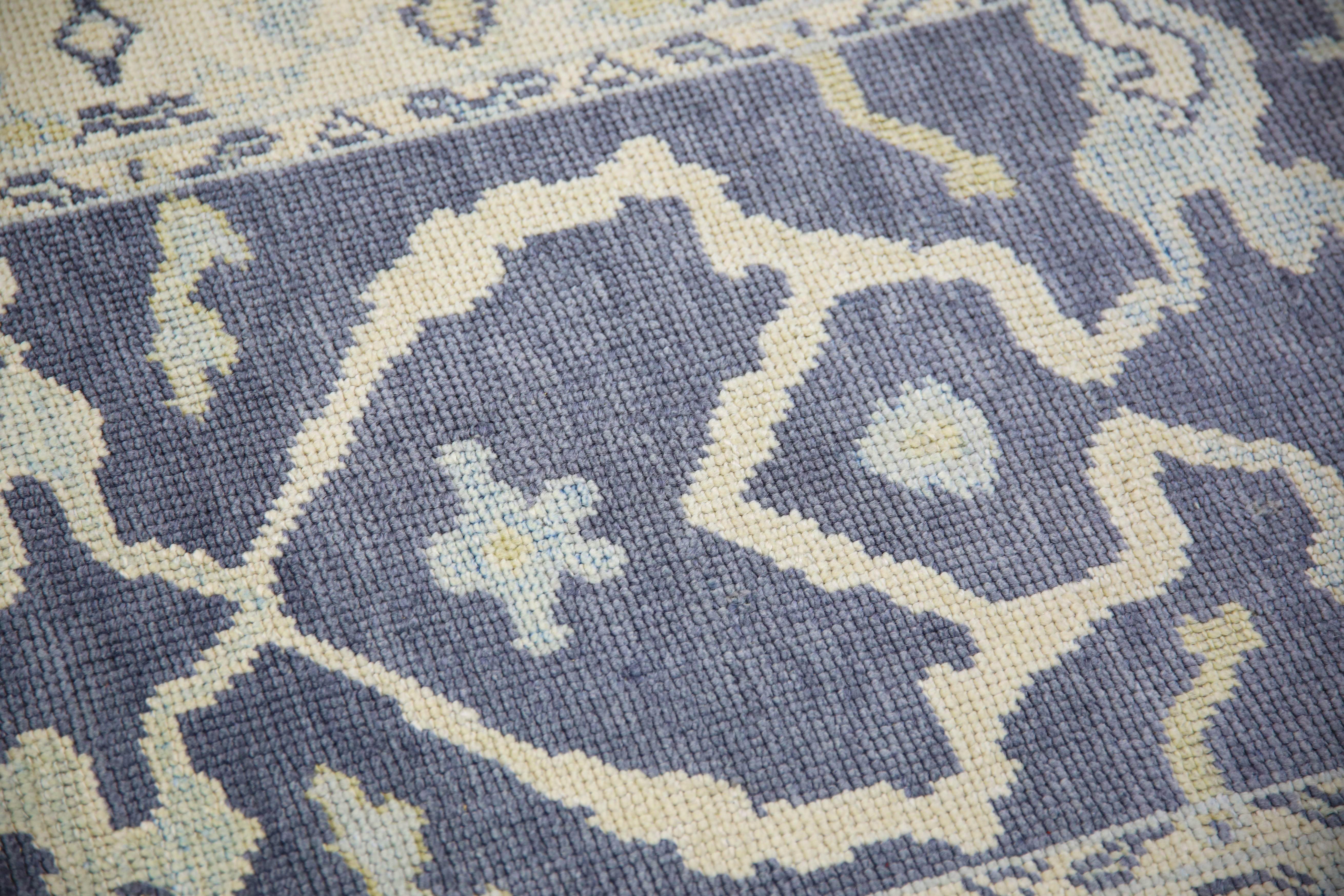 Oushak Rug Oriental Hand Knotted Turkish Oushak 2'10