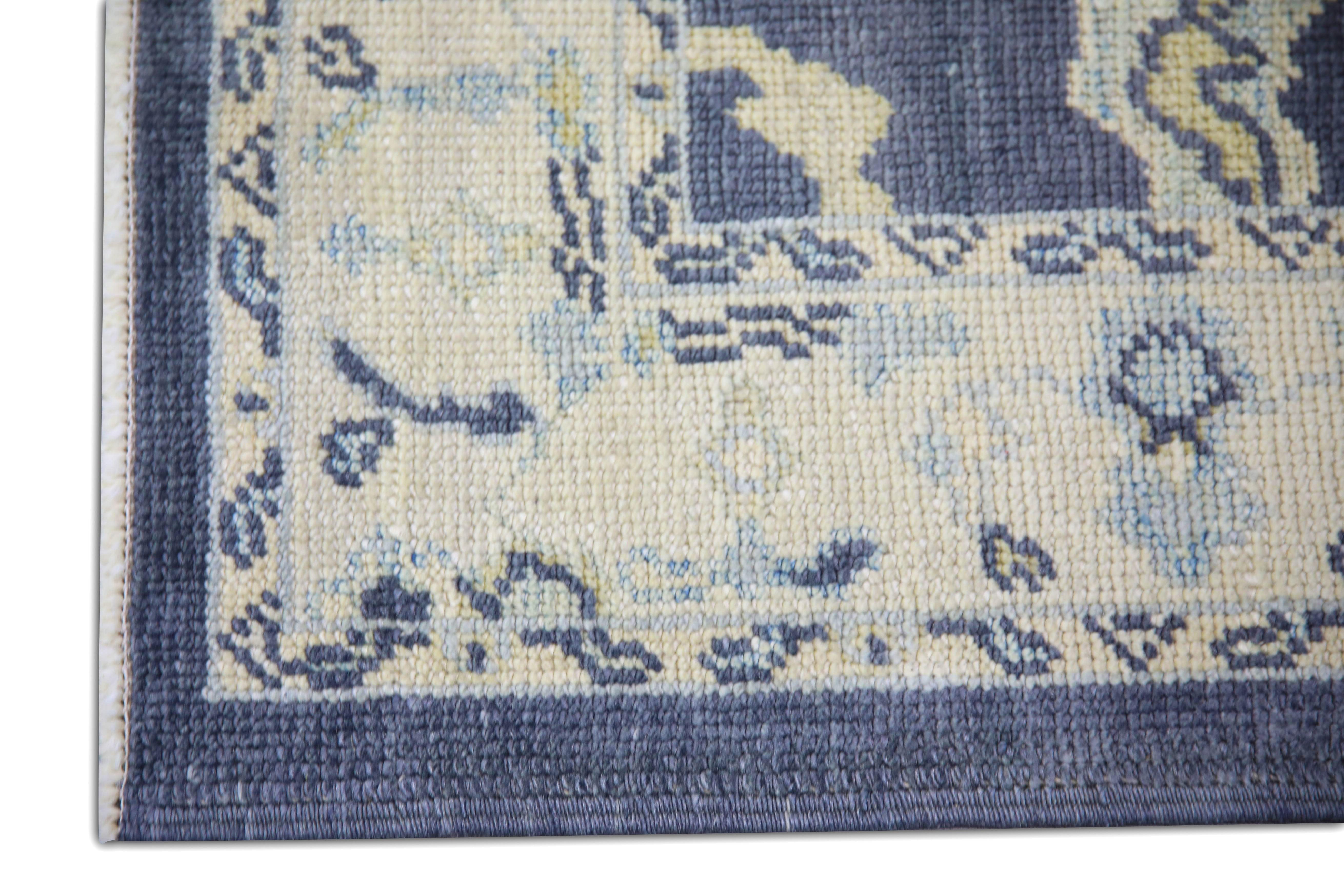 Oushak-Teppich Orientalischer handgeknüpfter türkischer Oushak 2'10