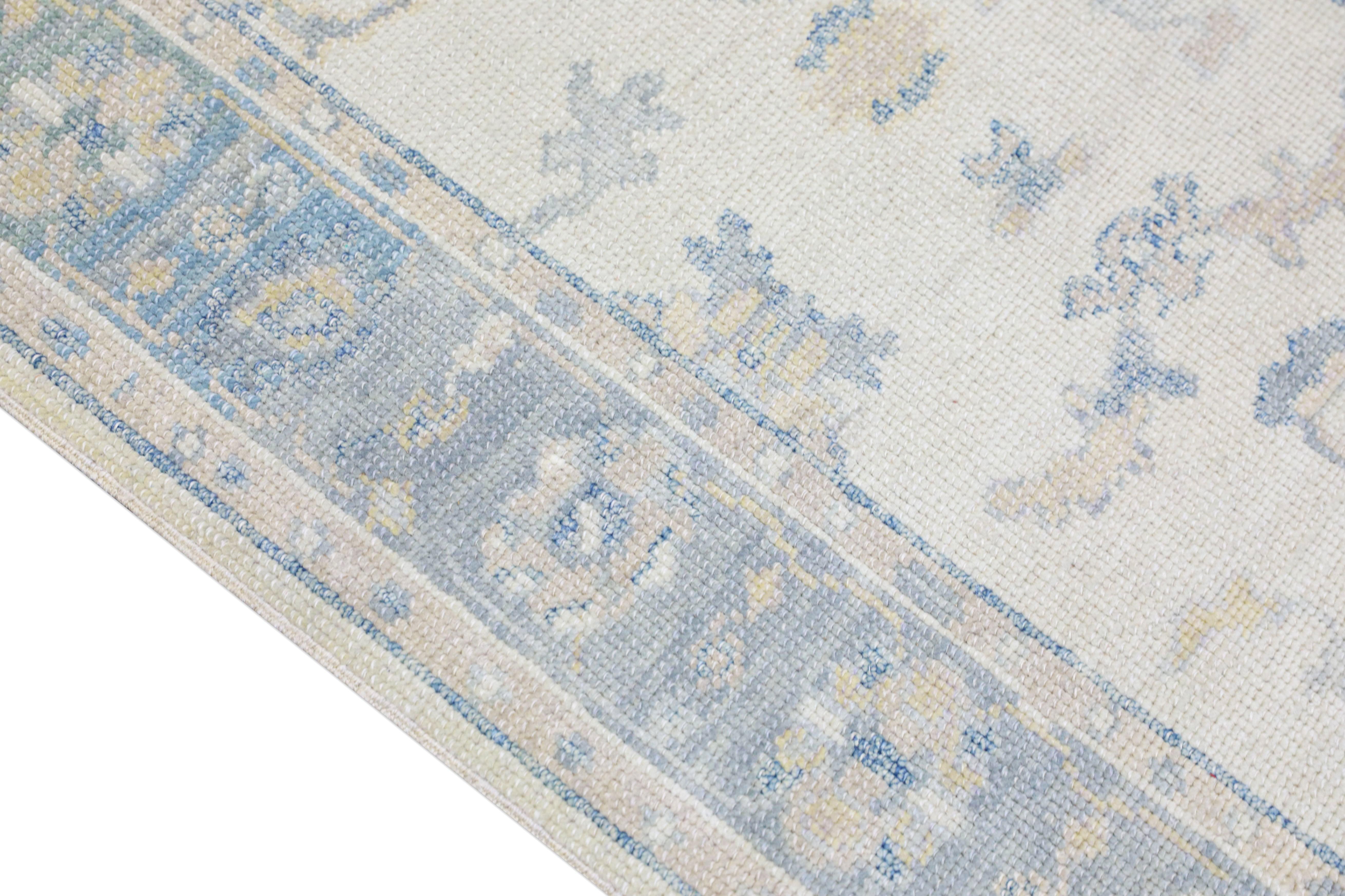 Oushak-Teppich Orientalischer handgeknüpfter türkischer Oushak 2'10