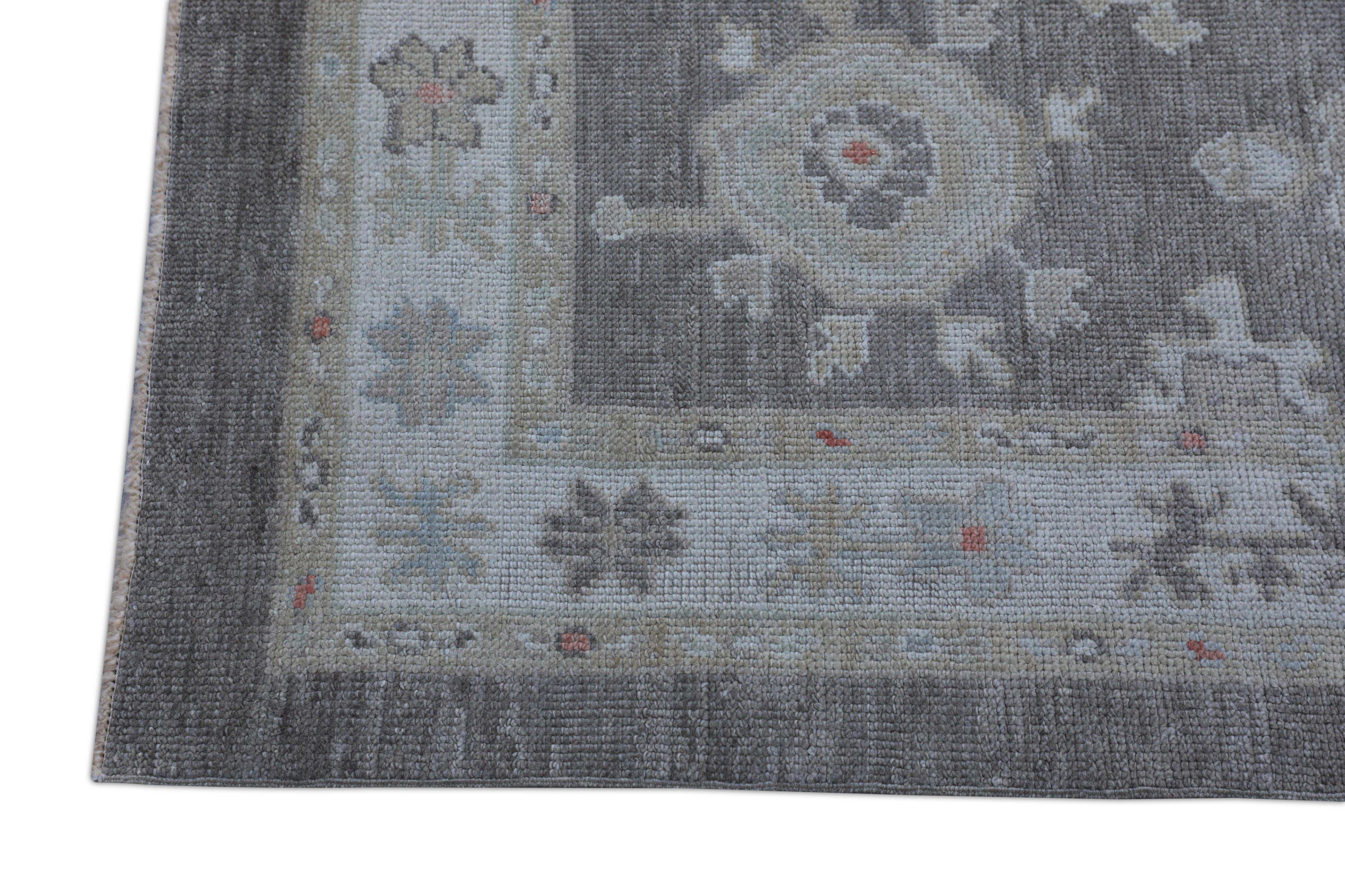 Oushak-Teppich Orientalischer handgeknüpfter türkischer Oushak 2'10