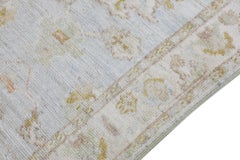 Alfombra Oushak Oriental Anudada a Mano Turca Oushak 2'10" x 4'7" #3024