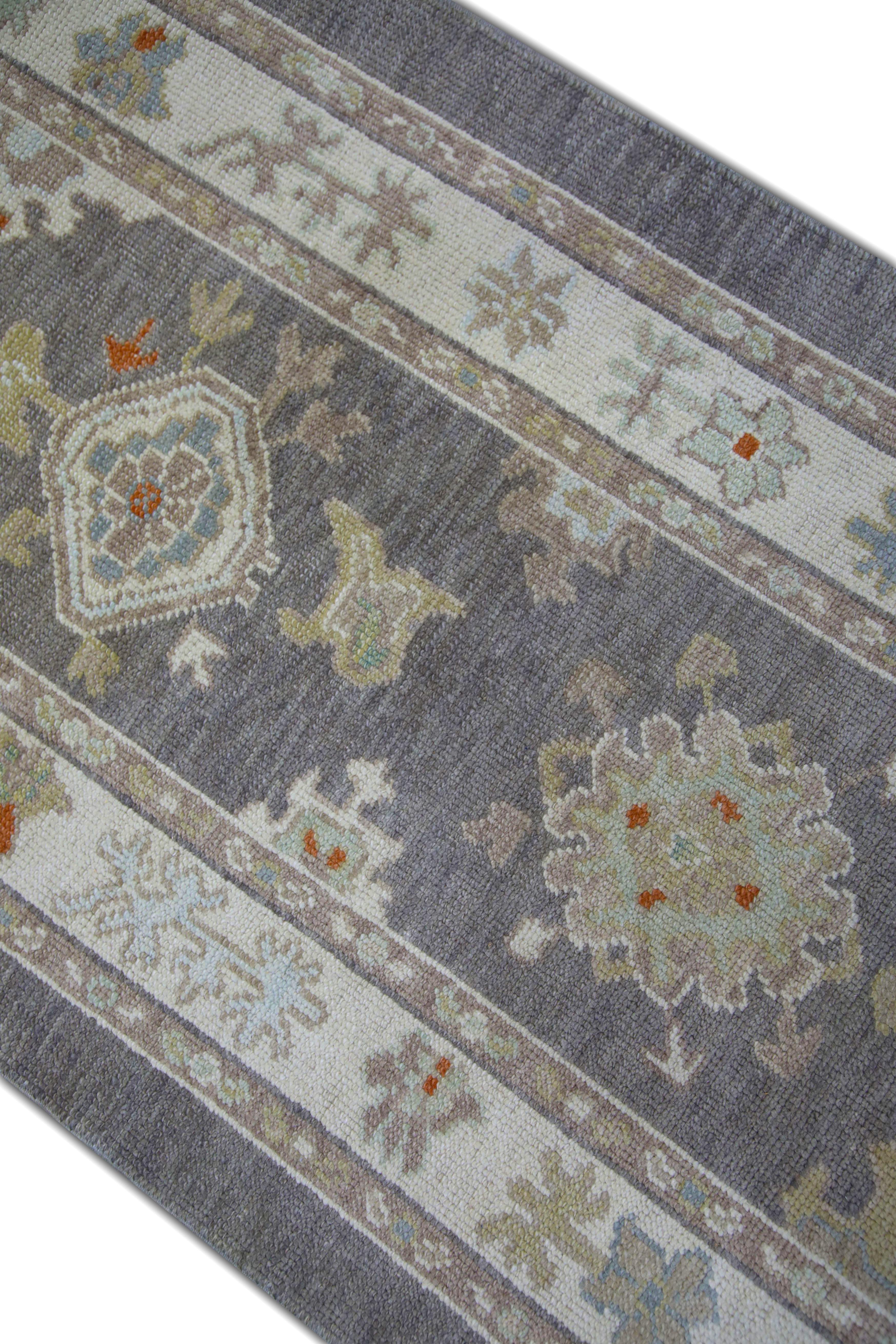 Oushak-Teppich Orientalischer handgeknüpfter türkischer Oushak 2'11