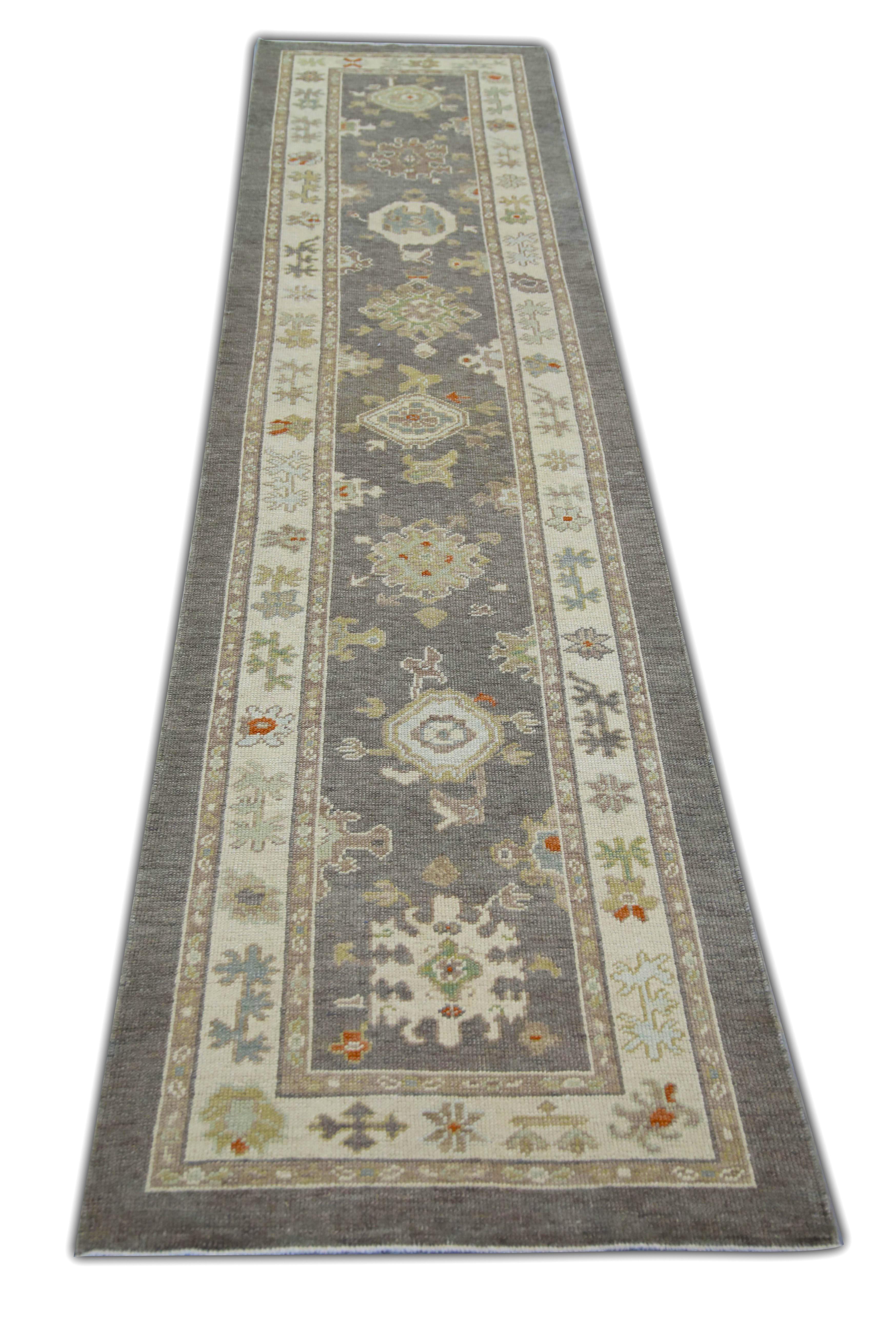 Oushak-Teppich Orientalischer handgeknüpfter türkischer Oushak 2'11