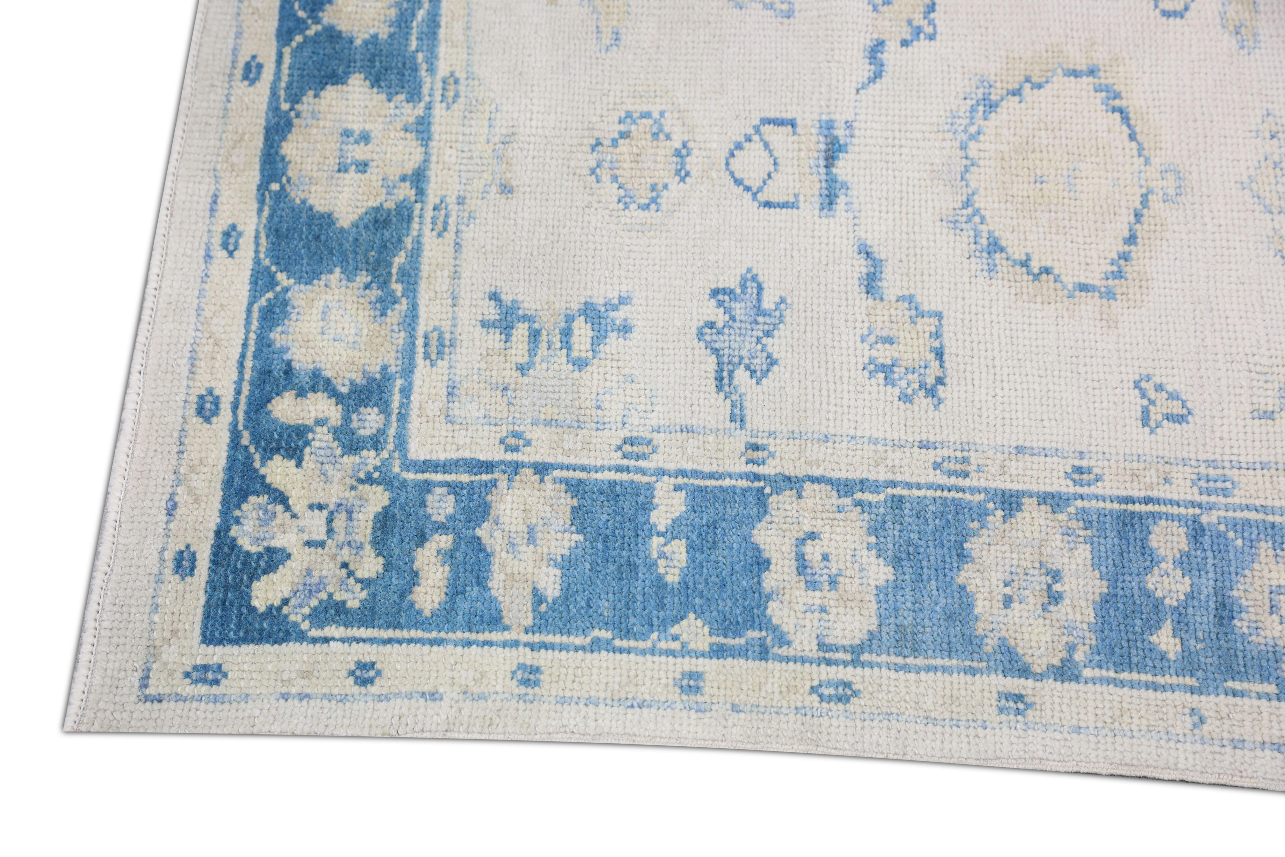 Oushak-Teppich Orientalischer handgeknüpfter türkischer Oushak 2'11