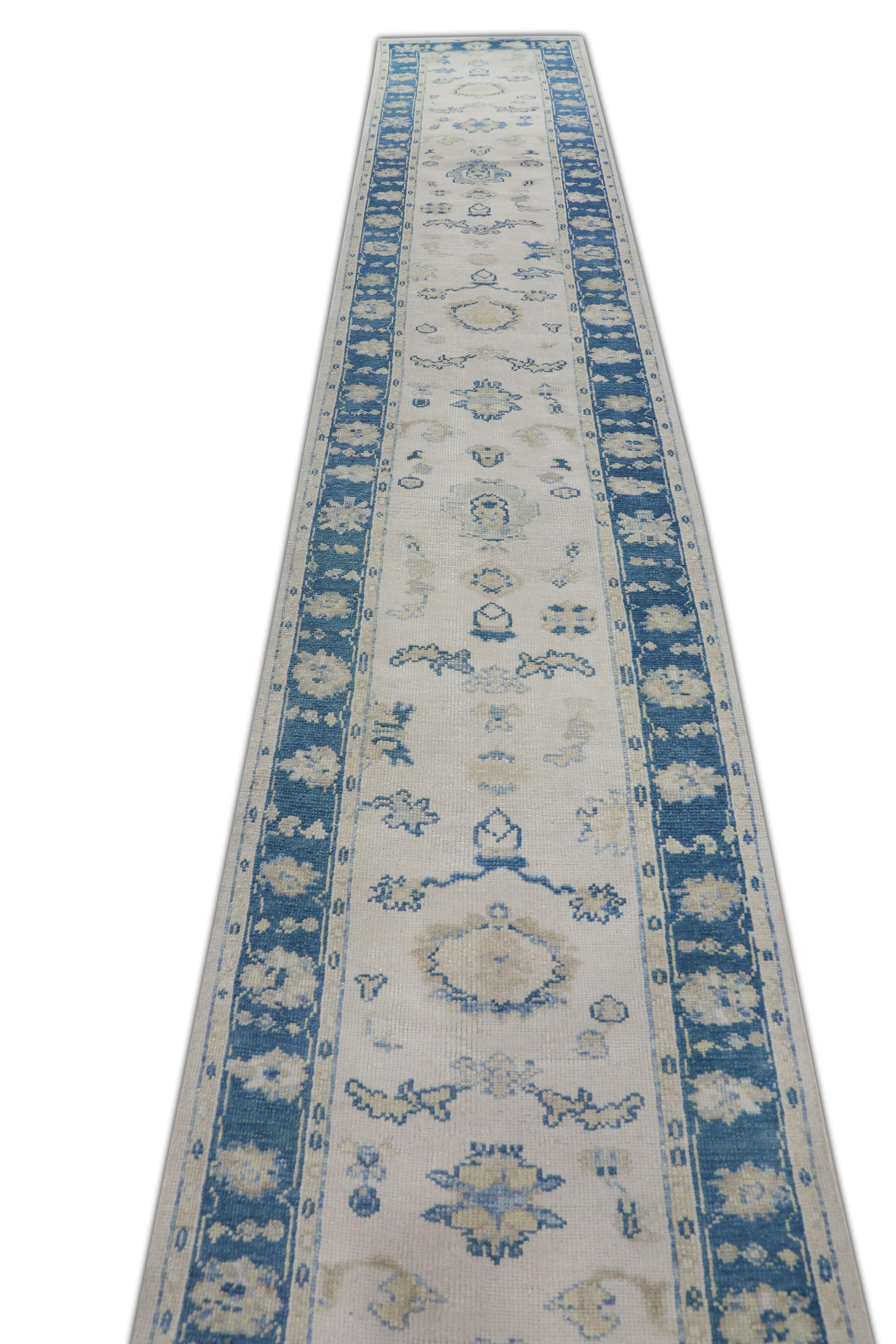 Oushak-Teppich Orientalischer handgeknüpfter türkischer Oushak 2'11