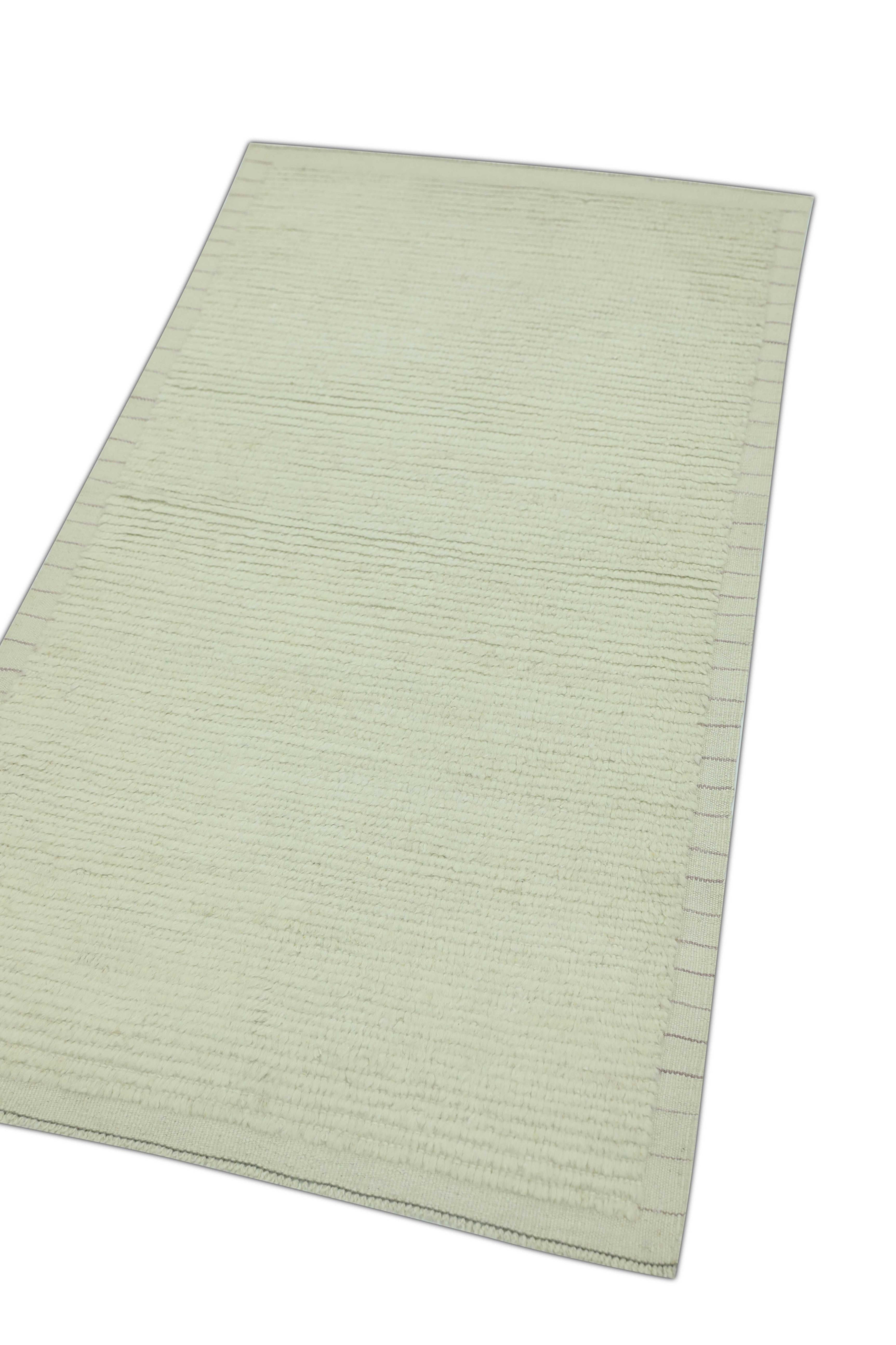 Oushak Rug Oriental Hand Knotted Turkish Oushak 2'11