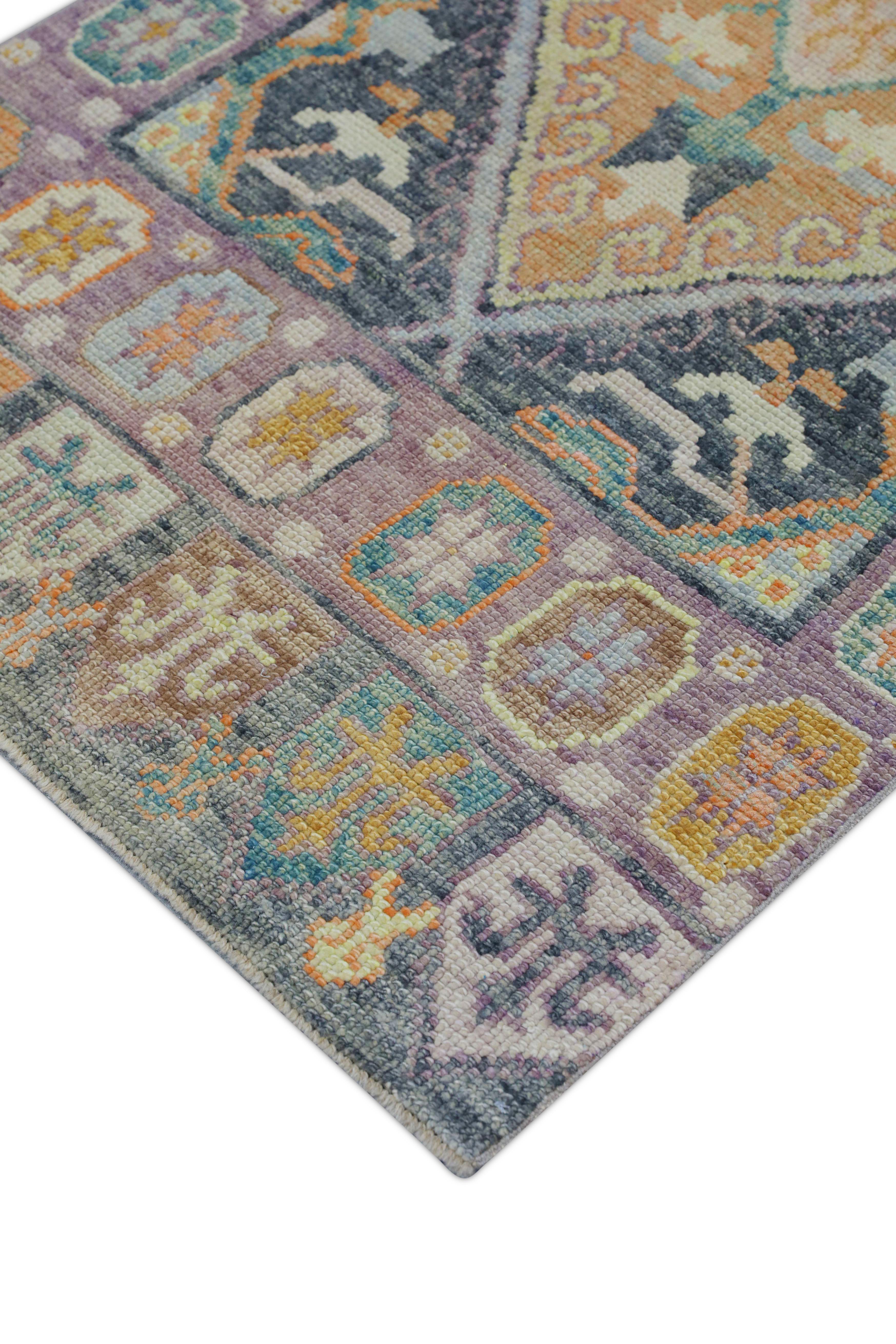 Oushak-Teppich Orientalischer handgeknüpfter türkischer Oushak 2'11