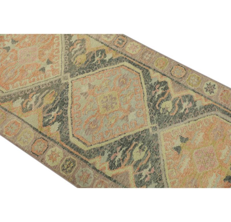 Oushak-Teppich Orientalischer handgeknüpfter türkischer Oushak 2'11