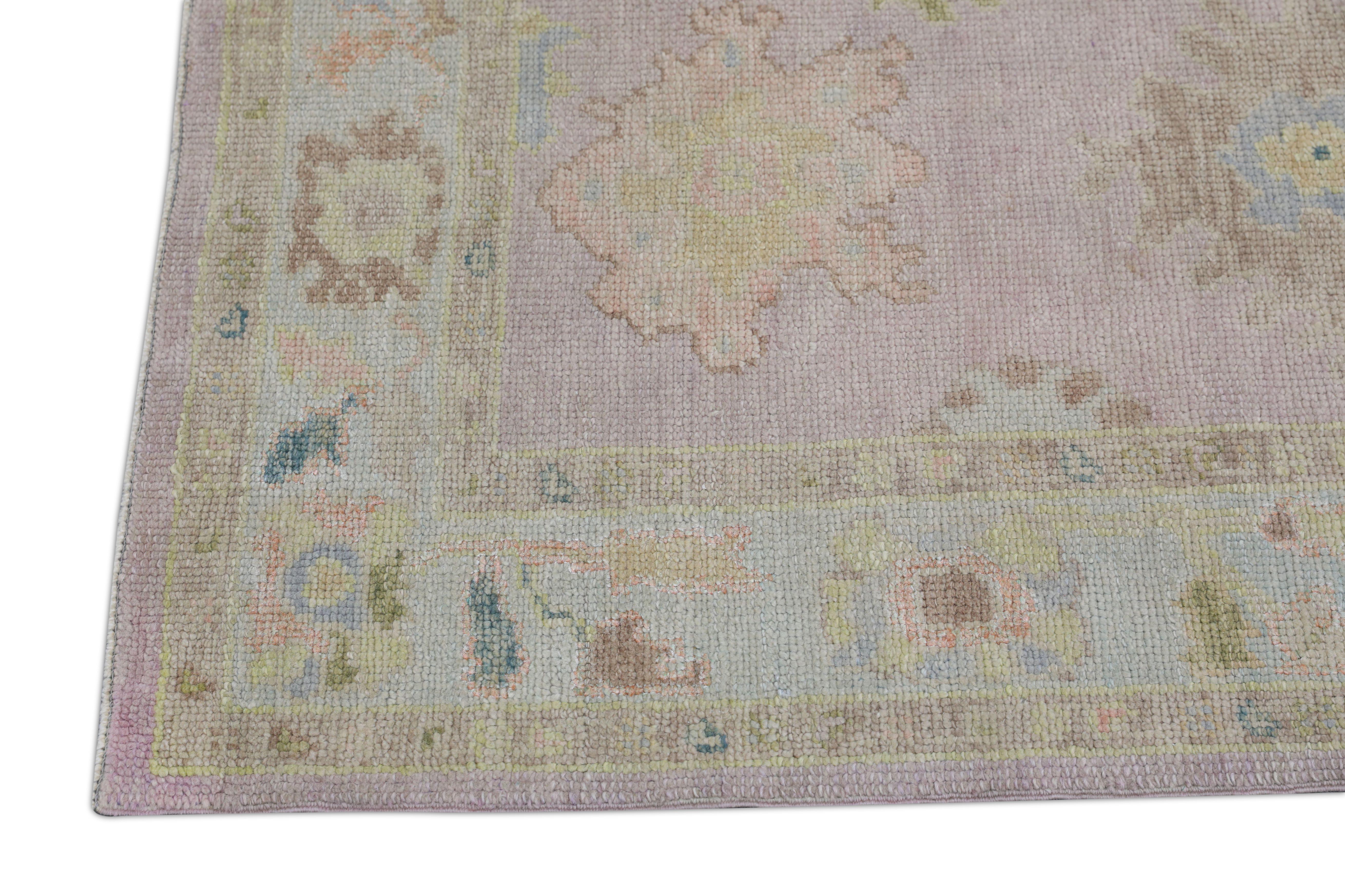 Oushak-Teppich Orientalischer handgeknüpfter türkischer Oushak 2'11