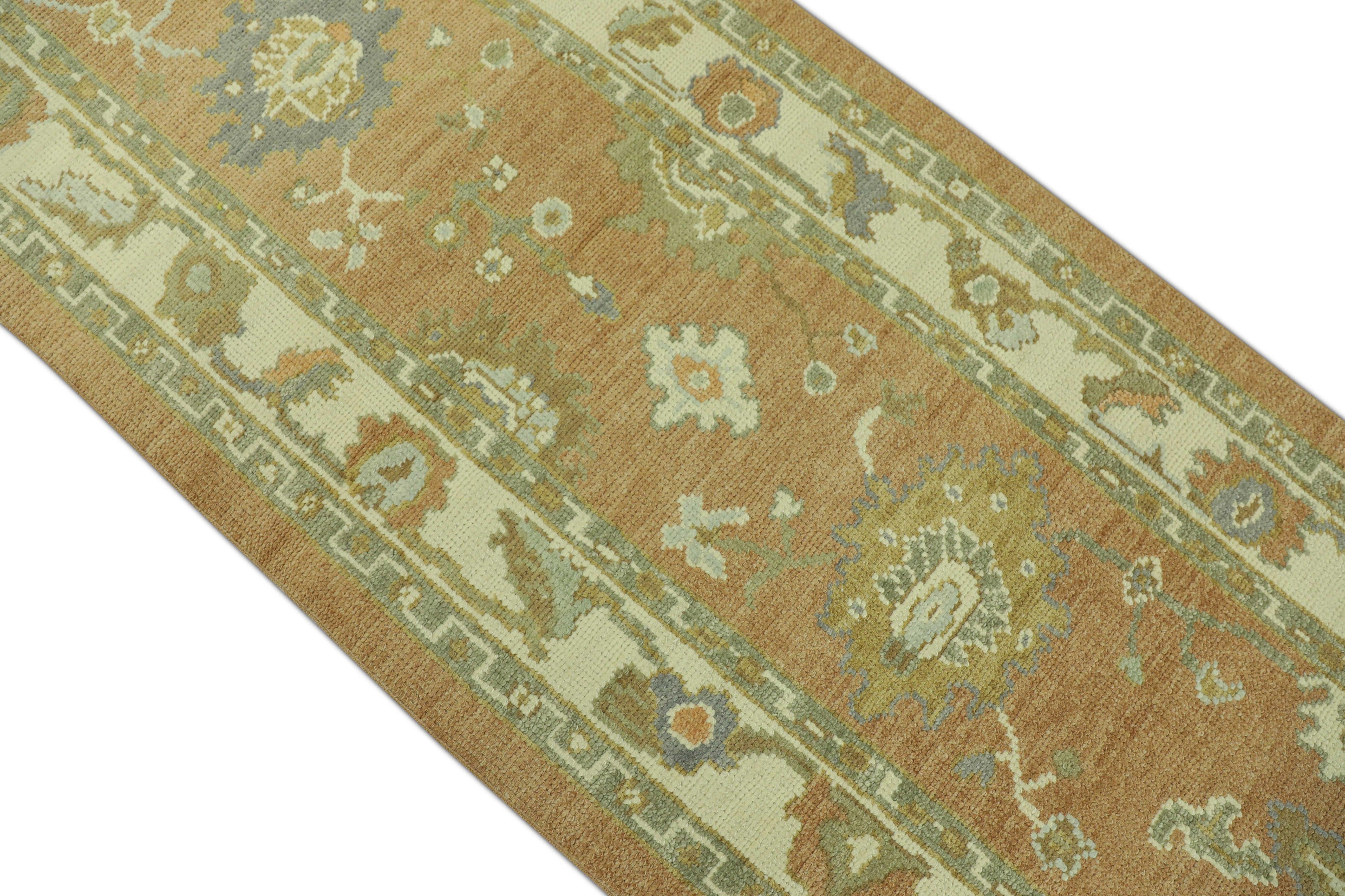 Oushak-Teppich Orientalischer handgeknüpfter türkischer Oushak 2'7