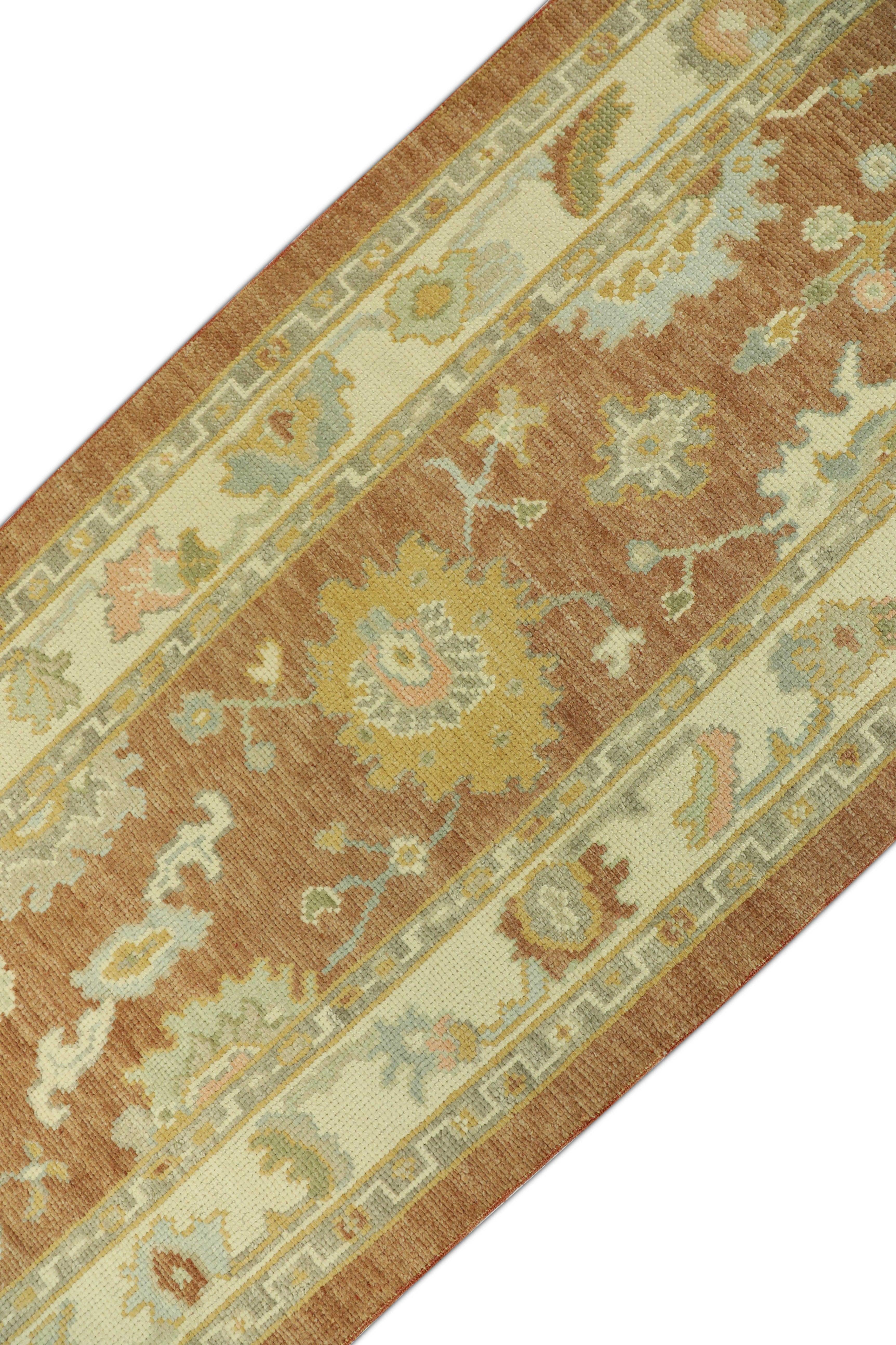 Oushak-Teppich Orientalischer handgeknüpfter türkischer Oushak 2'7