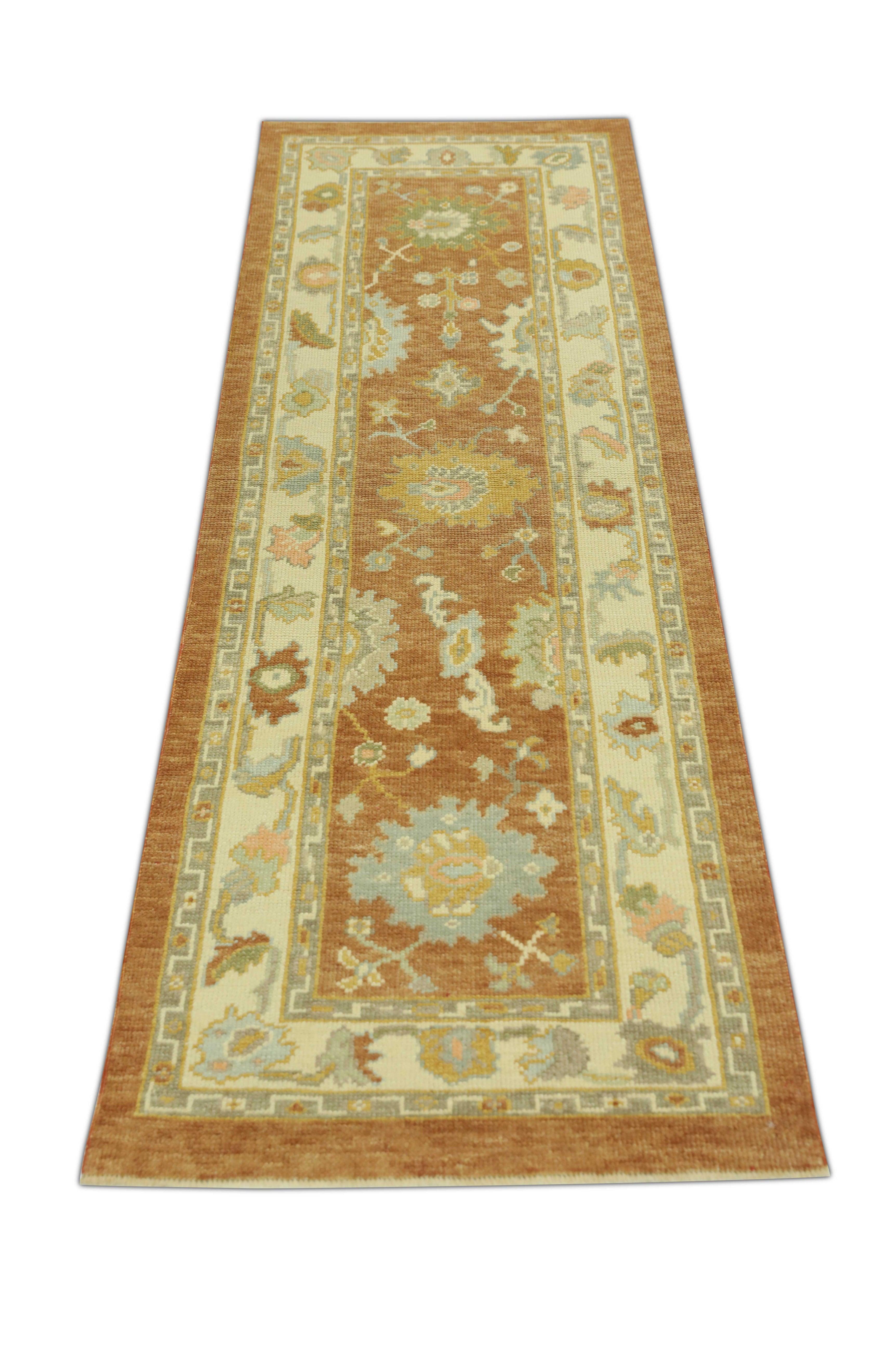 Oushak-Teppich Orientalischer handgeknüpfter türkischer Oushak 2'7