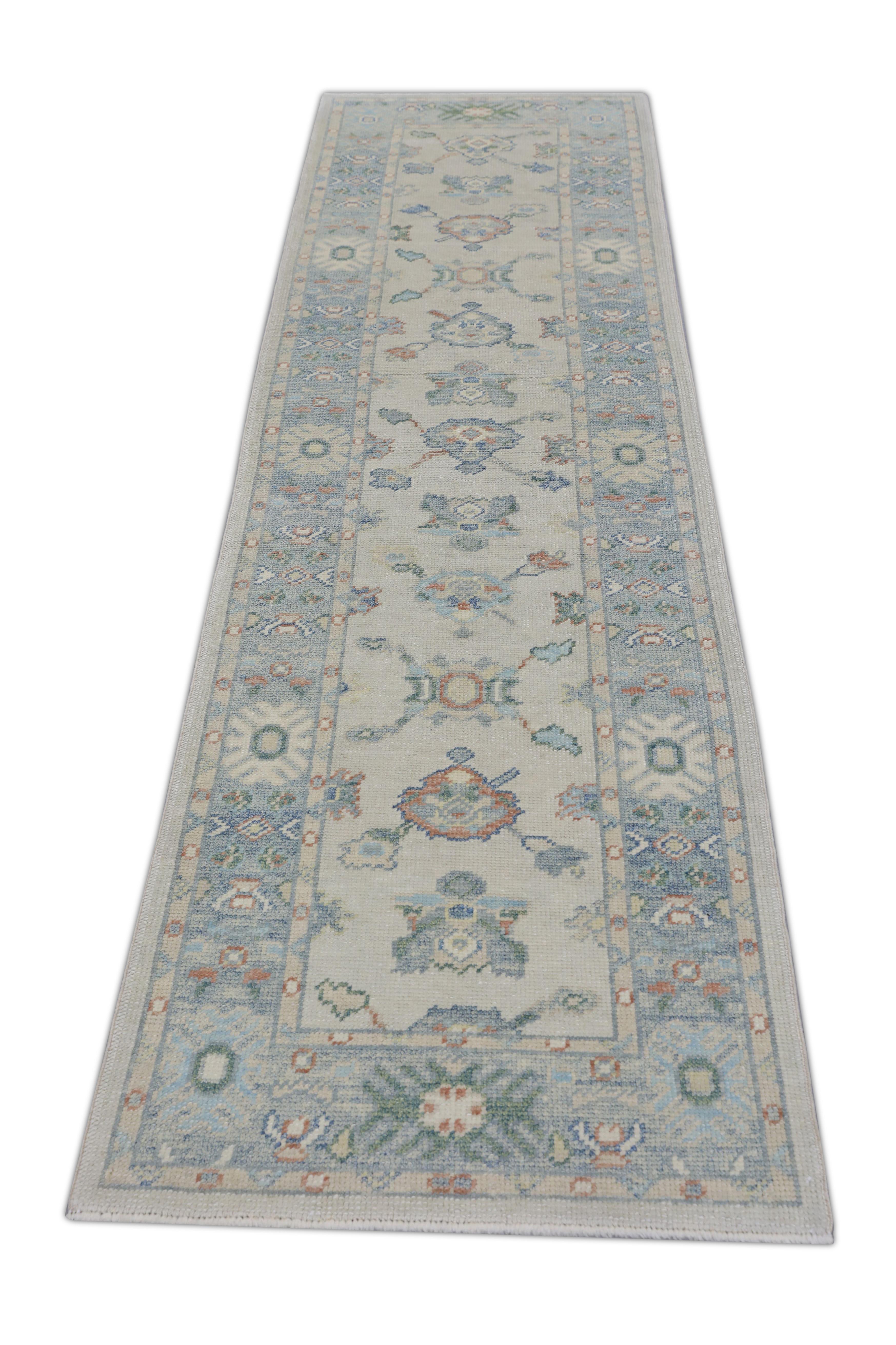 Oushak-Teppich Orientalischer handgeknüpfter türkischer Oushak 2'7
