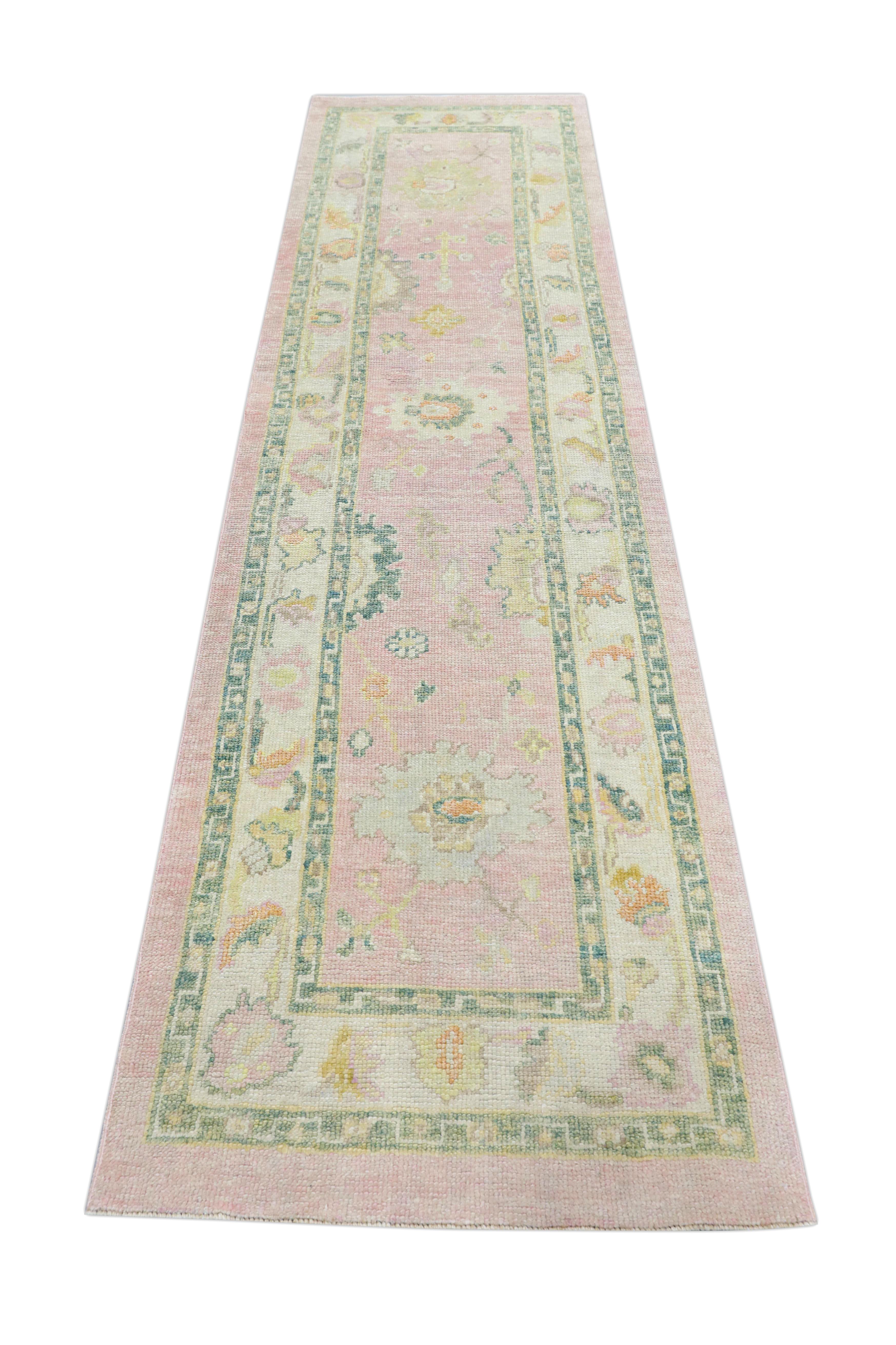 Oushak-Teppich Orientalischer handgeknüpfter türkischer Oushak 2'8