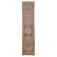 Oushak Rug Oriental Hand Knotted Turkish Oushak 2'8" x 11'8" #2159