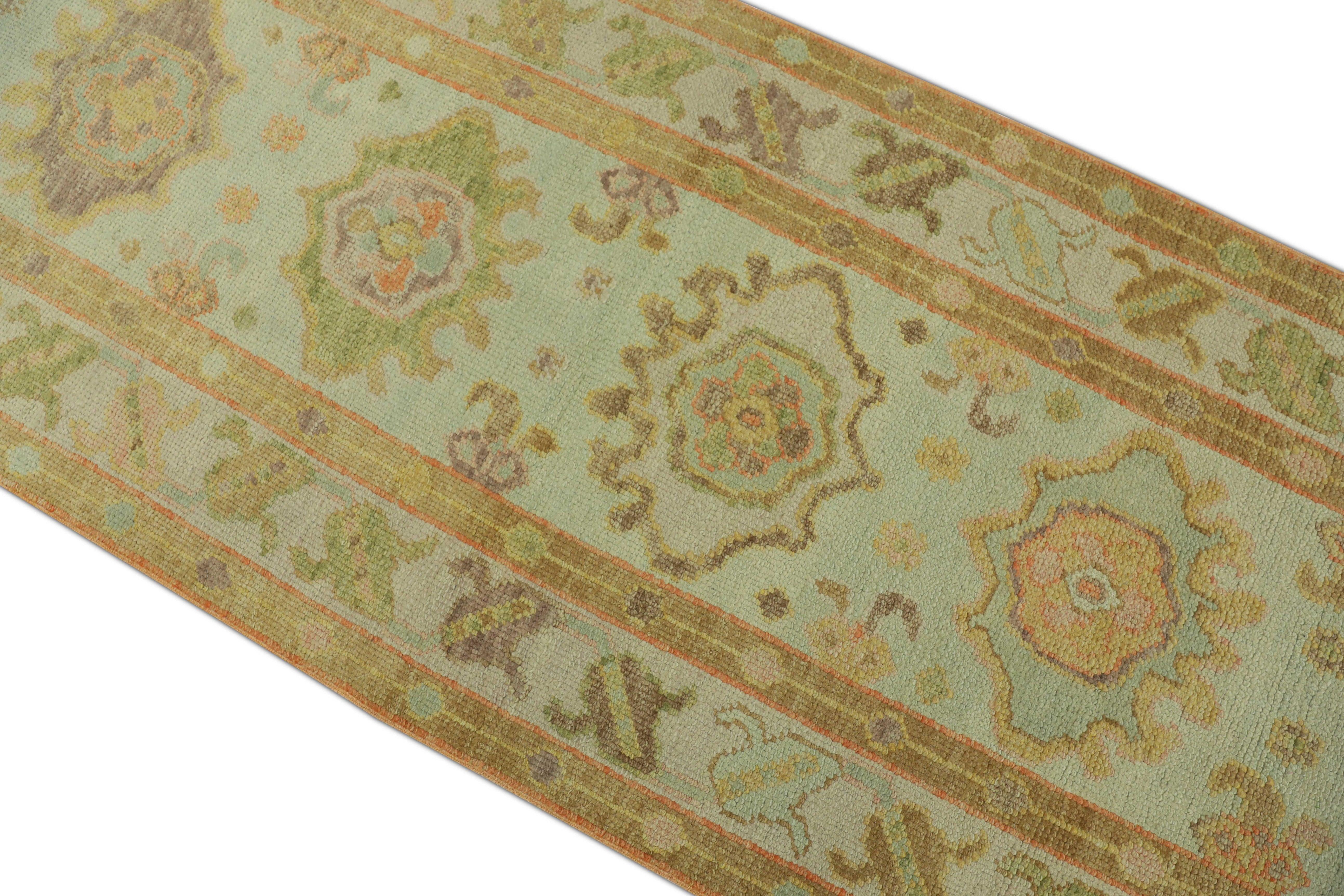 Oushak-Teppich Orientalischer handgeknüpfter türkischer Oushak 2'8