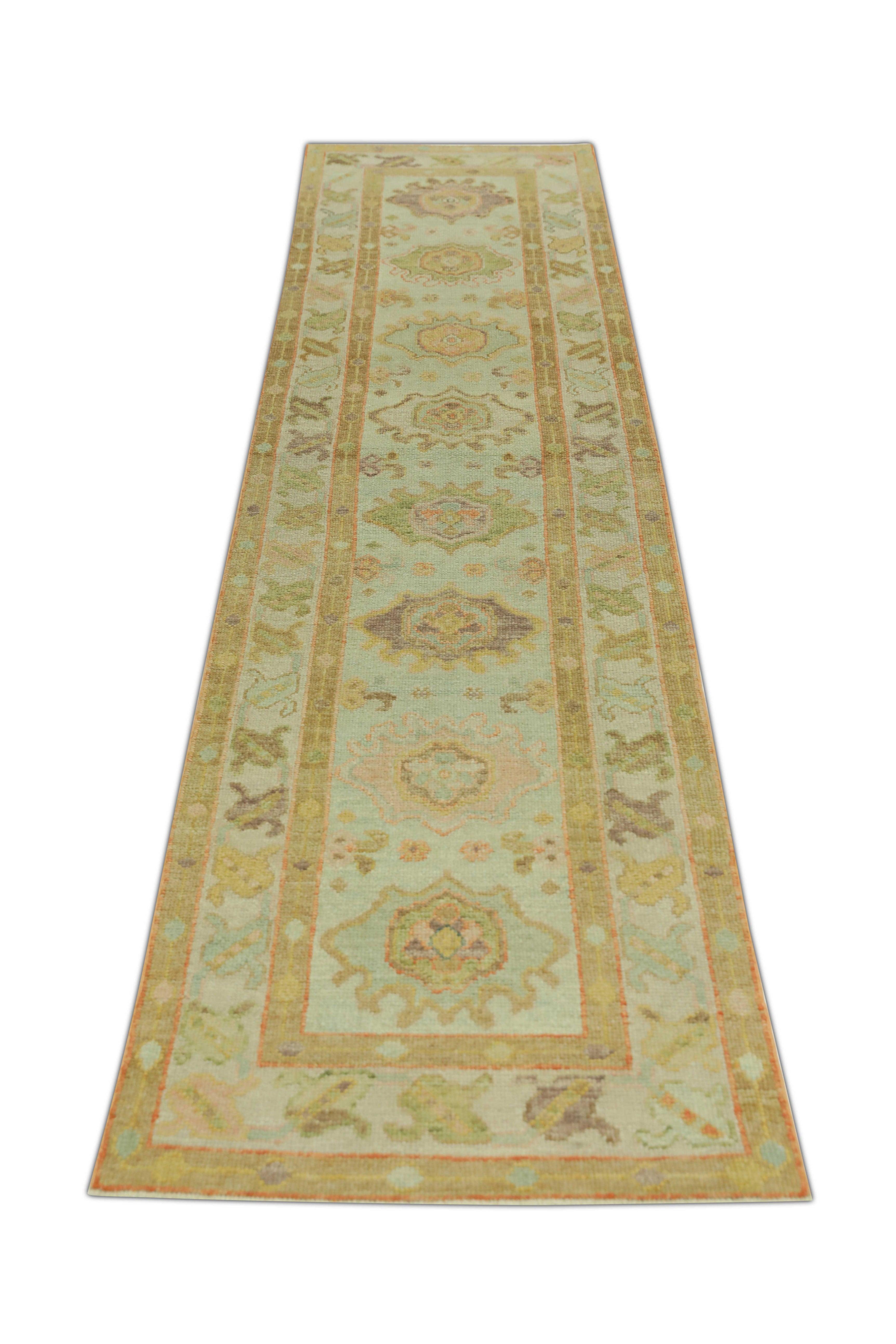 Oushak-Teppich Orientalischer handgeknüpfter türkischer Oushak 2'8