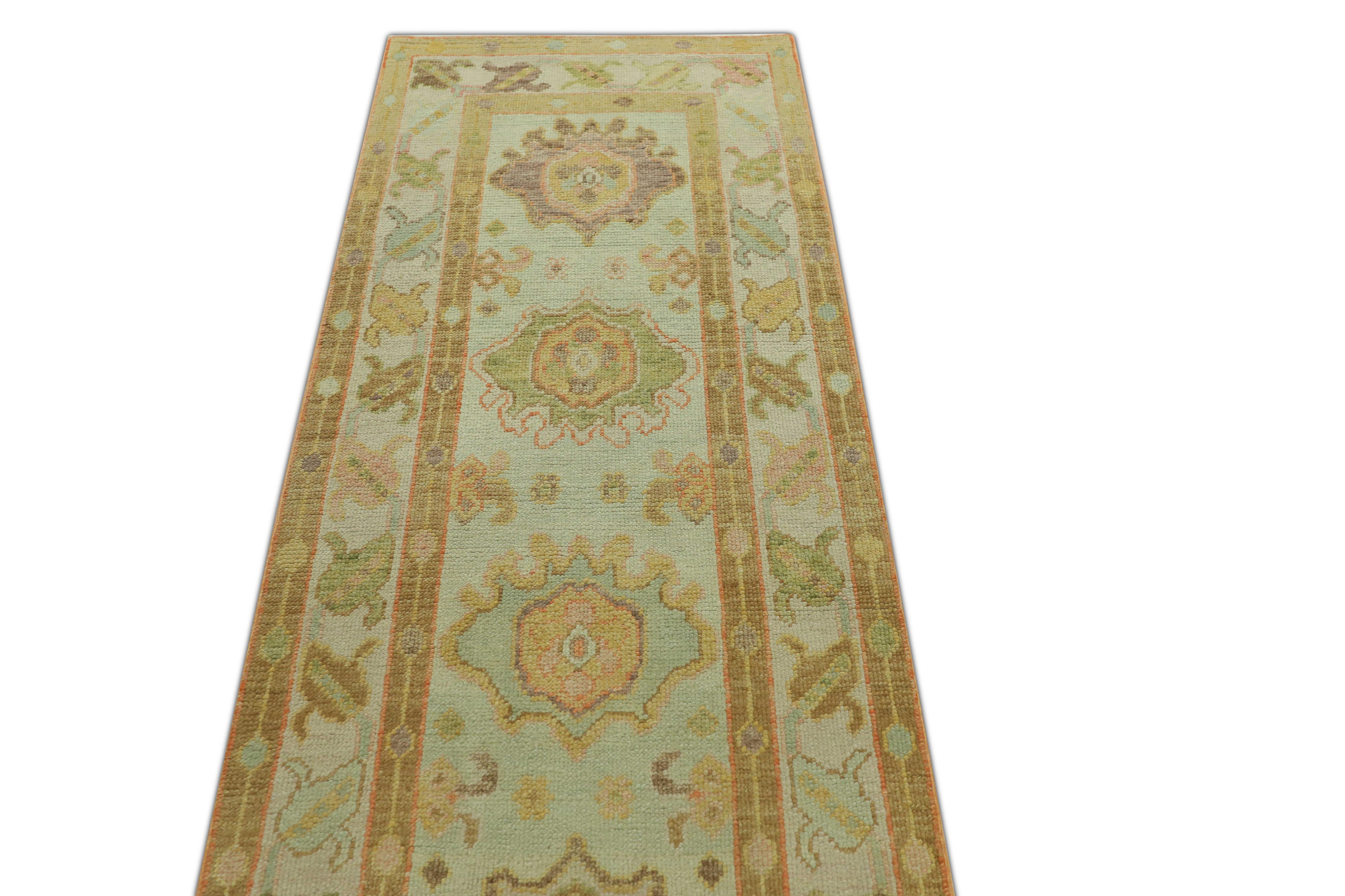 Oushak-Teppich Orientalischer handgeknüpfter türkischer Oushak 2'8