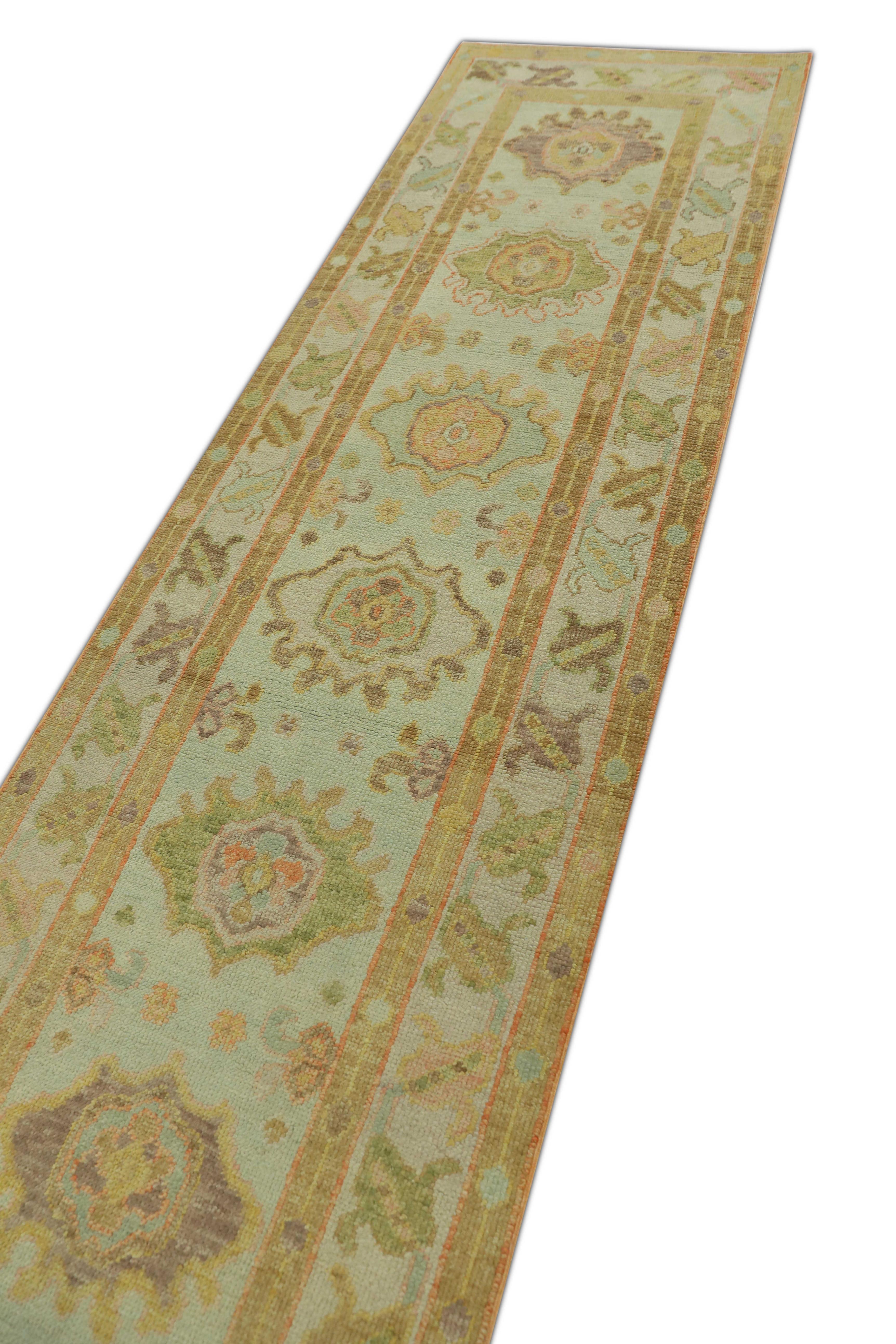 Oushak-Teppich Orientalischer handgeknüpfter türkischer Oushak 2'8