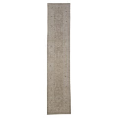 Oushak Rug Oriental Hand Knotted Turkish Oushak 2'8" x 12'6" #2276