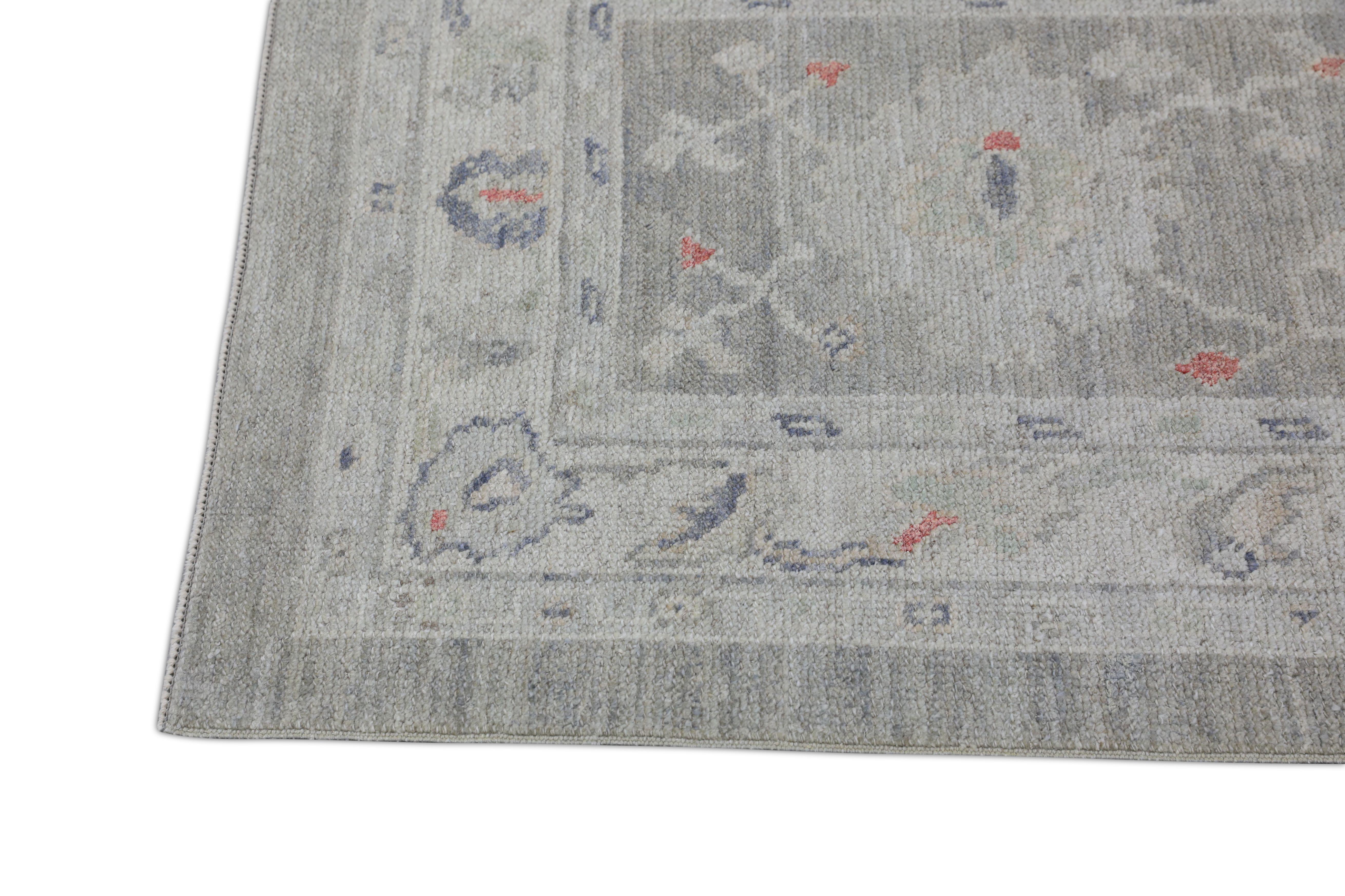 Oushak-Teppich Orientalischer handgeknüpfter türkischer Oushak 2'8