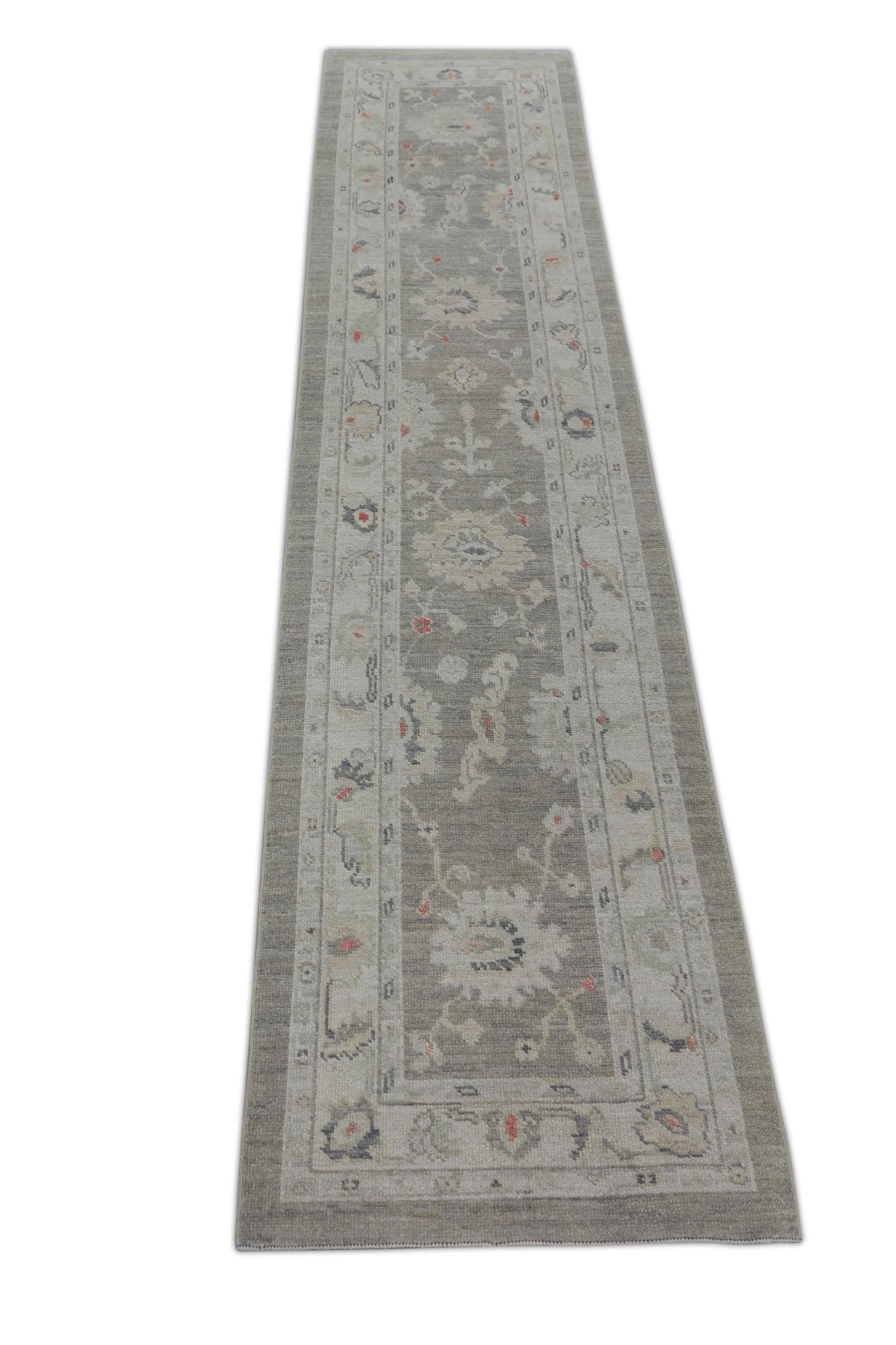 Oushak-Teppich Orientalischer handgeknüpfter türkischer Oushak 2'8