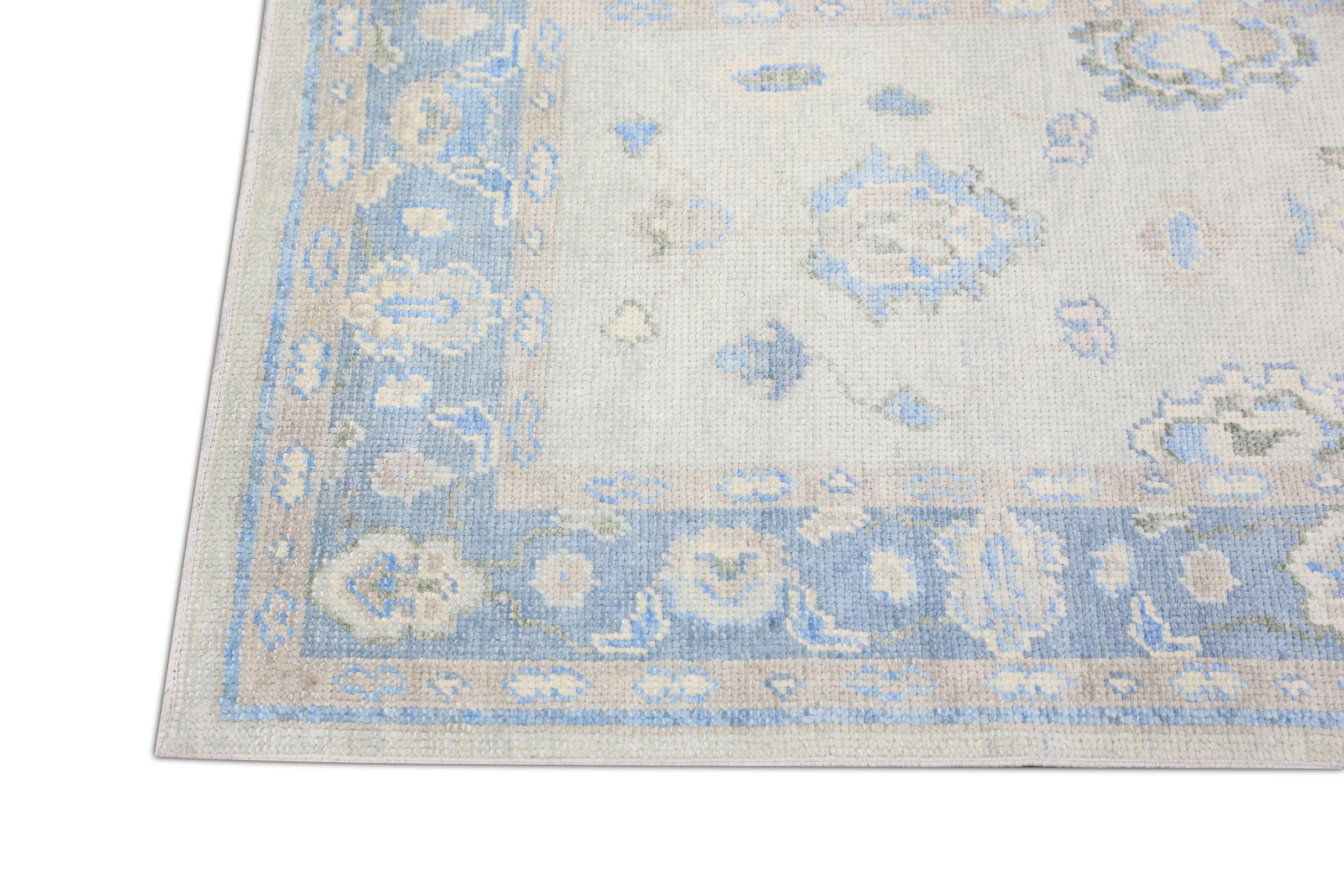 Oushak-Teppich Orientalischer handgeknüpfter türkischer Oushak 2'8