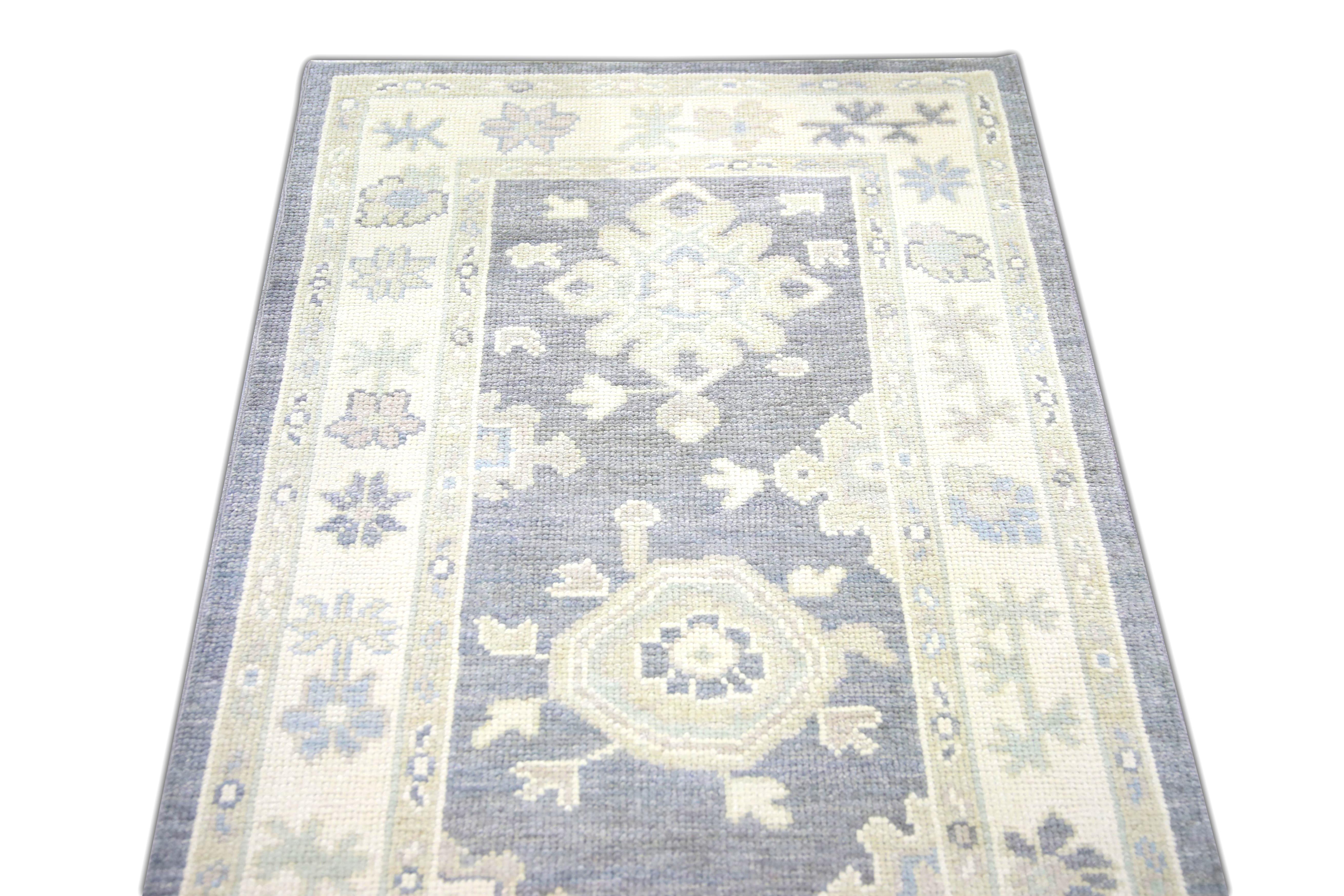 Oushak-Teppich Orientalischer handgeknüpfter türkischer Oushak 2'8