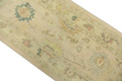 Oushak Rug Oriental Hand Knotted Turkish Oushak 2'8" x 6'7" #939