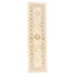Oushak Rug Oriental Hand Knotted Turkish Oushak 2'8" x 9'11" #566