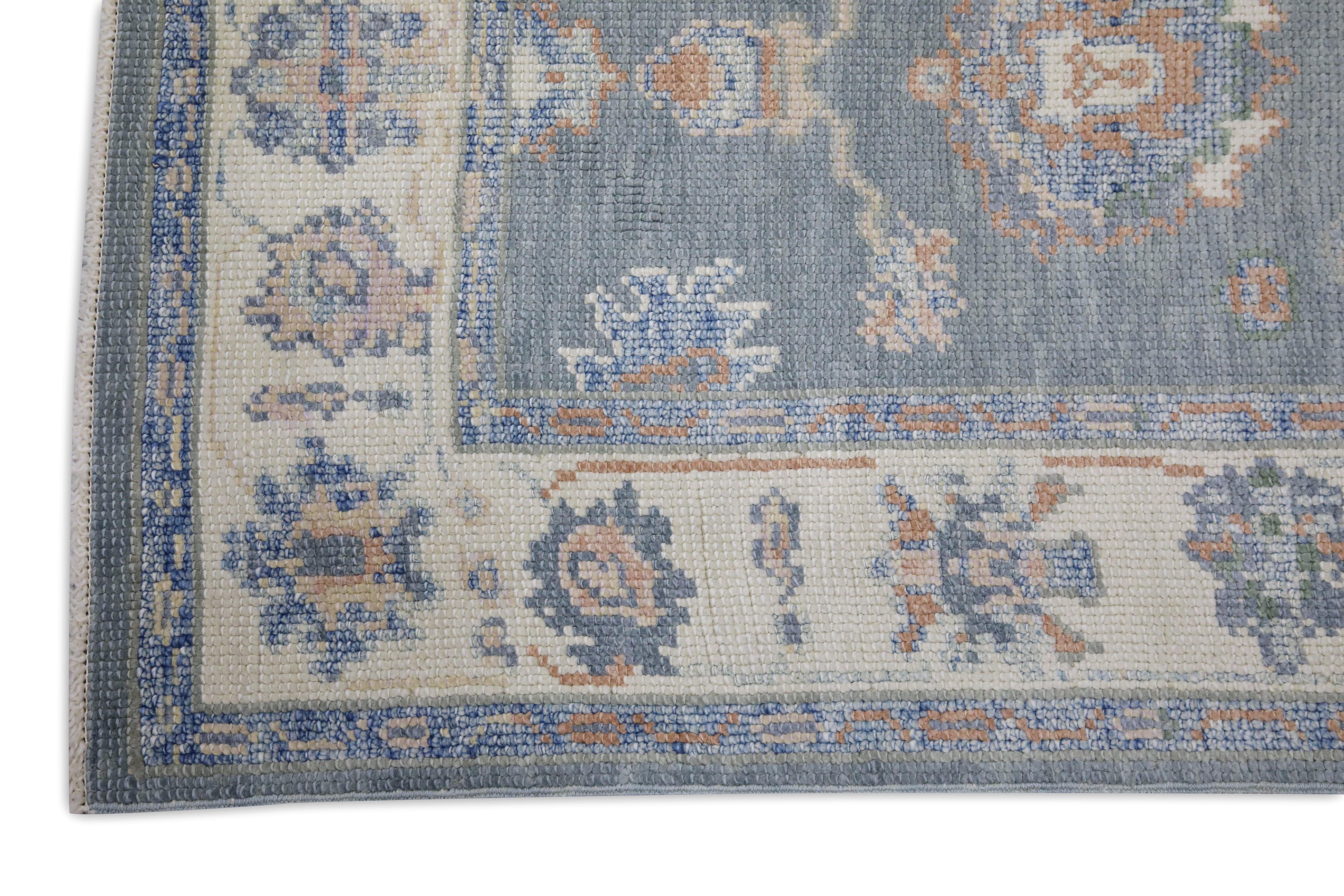 Oushak-Teppich Orientalischer handgeknüpfter türkischer Oushak 2'9